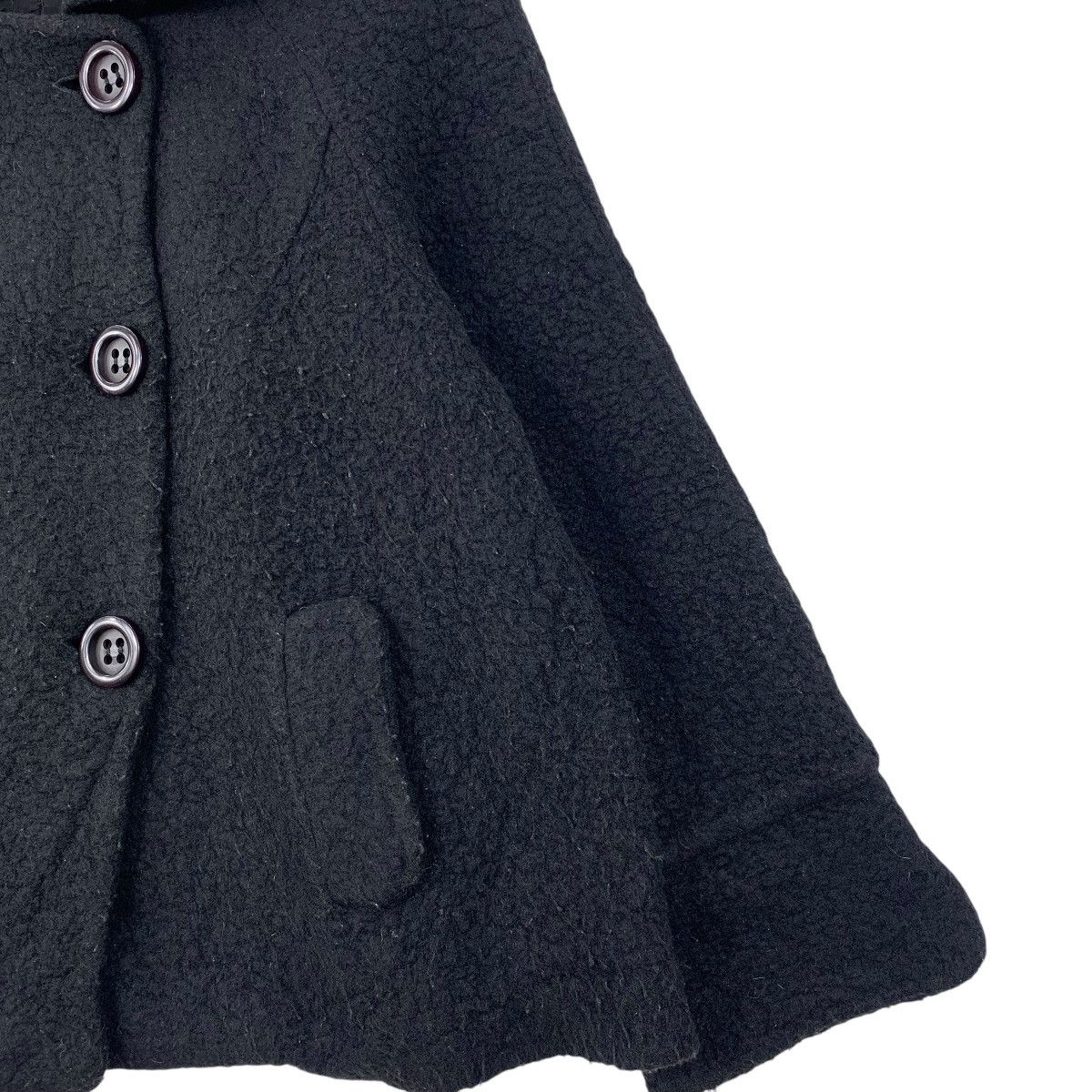 Vintage Vintage ELENAD Italian Designer Wool Peacoat Jacket Size XL / US 12-14 / IT 48-50 - 6 Thumbnail