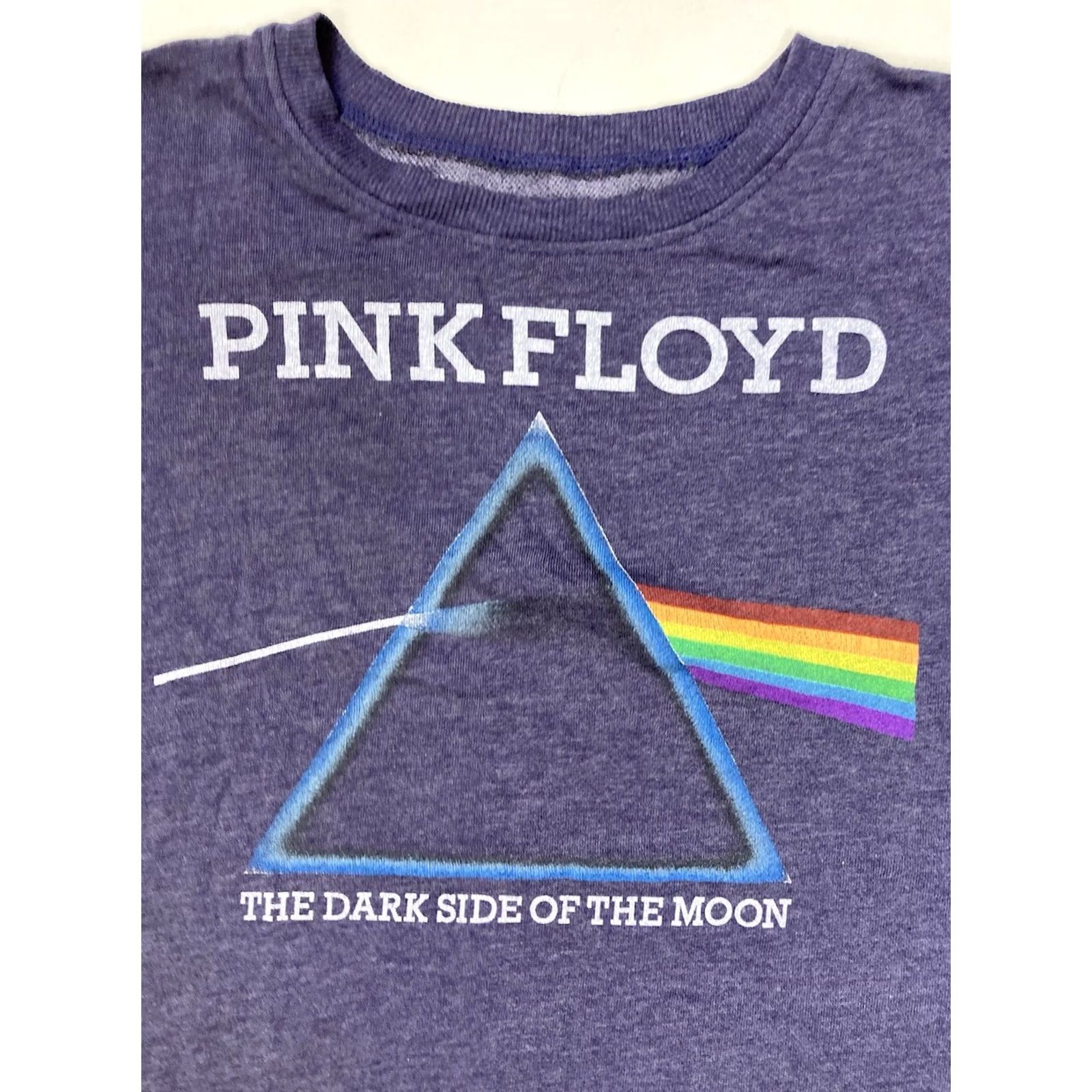 Vintage VINTAGE Pink Floyd Lightweight Crop Crewneck Sweatshirt Women Medium Blue Music Size M / US 6-8 / IT 42-44 - 2 Thumbnail