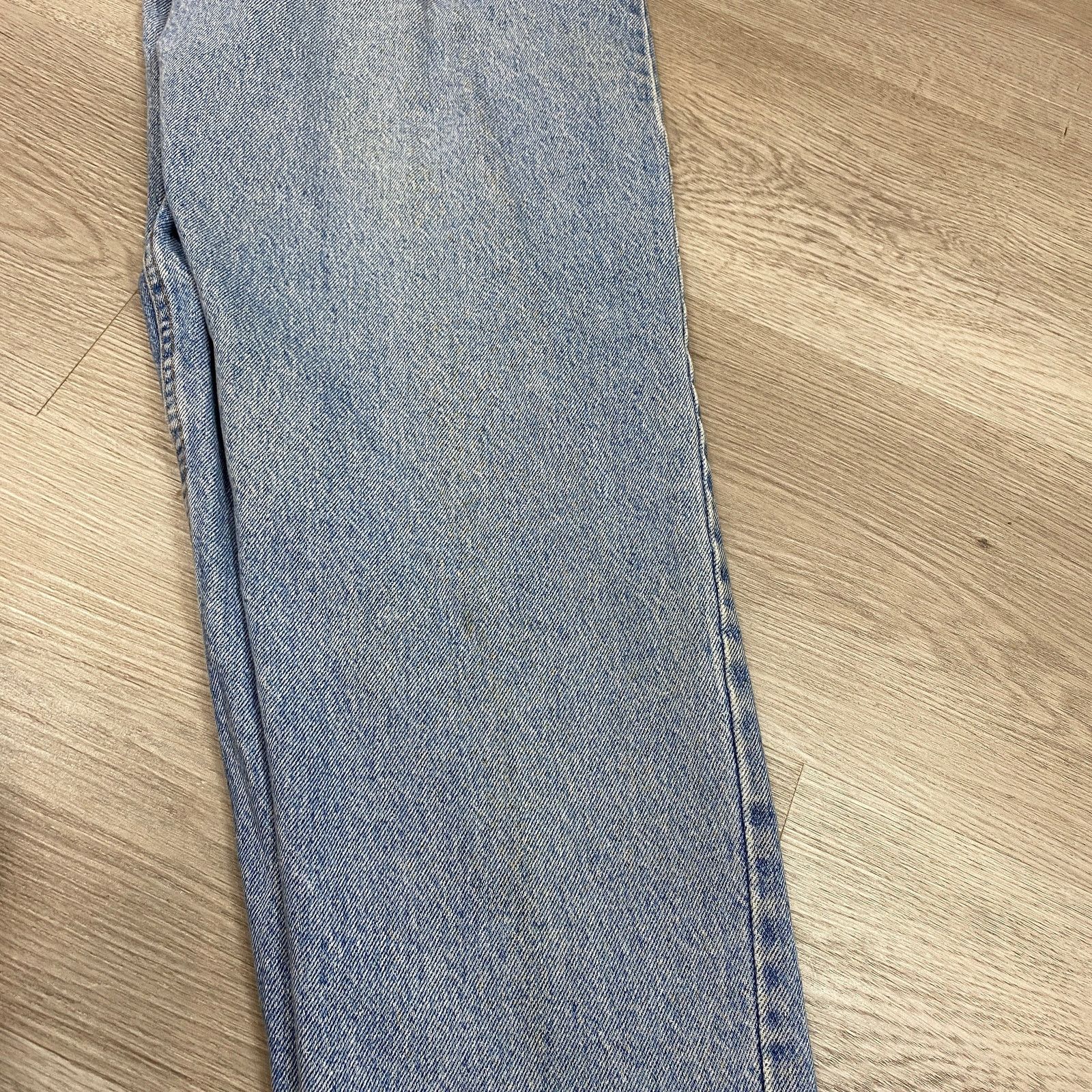 Levi's × Vintage VTG 80s Levi's 550 Tapered Made in USA Relaxed Jeans 32x31 Size US 32 / EU 48 - 11 Thumbnail