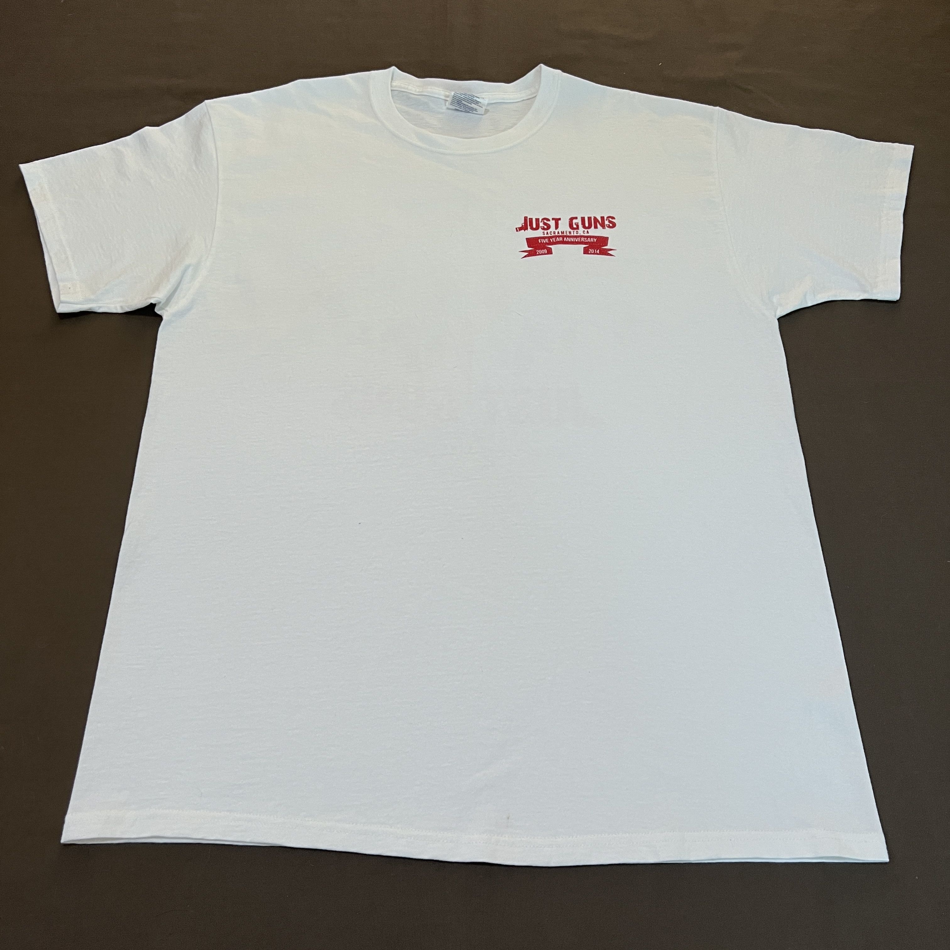 Vintage Vintage Y2K Just Guns Promo Tee XL 911 Size US XL / EU 56 / 4 - 4 Thumbnail