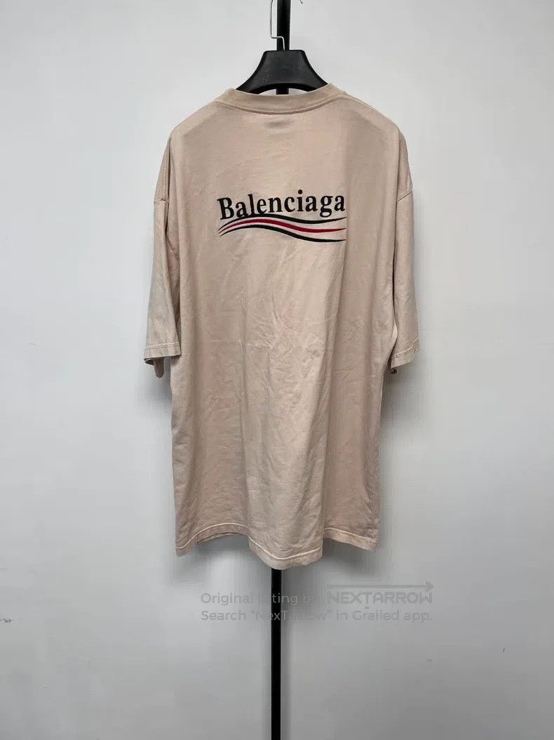 Balenciaga Balenciaga LetterLogo print round-neck short-sleeve T-shir Size US M / EU 48-50 / 2 - 2 Thumbnail