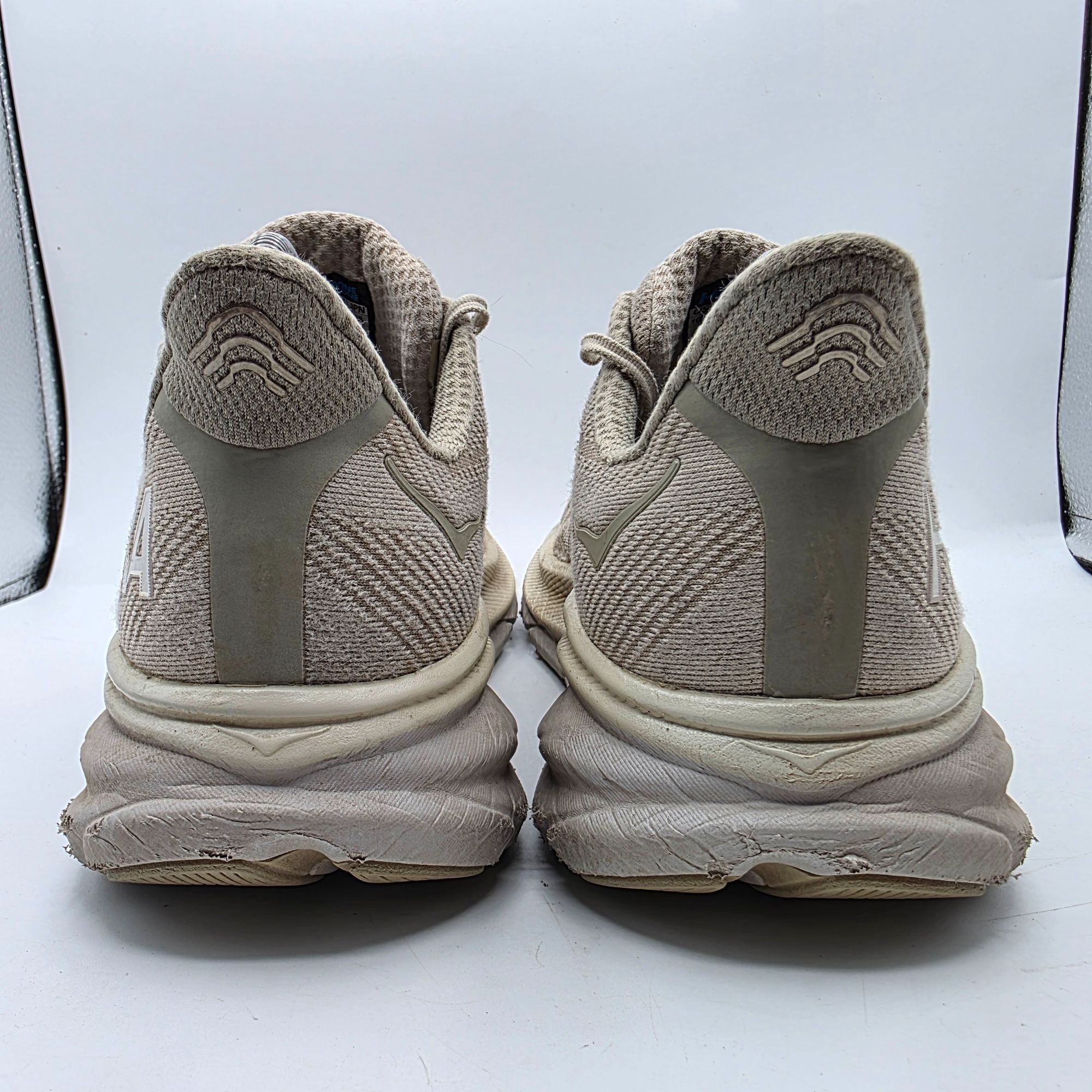 Hoka Hoka One One Clifton 9 Mens 10 White Athletic Shoes Running Size US 10 / EU 43 - 4 Thumbnail