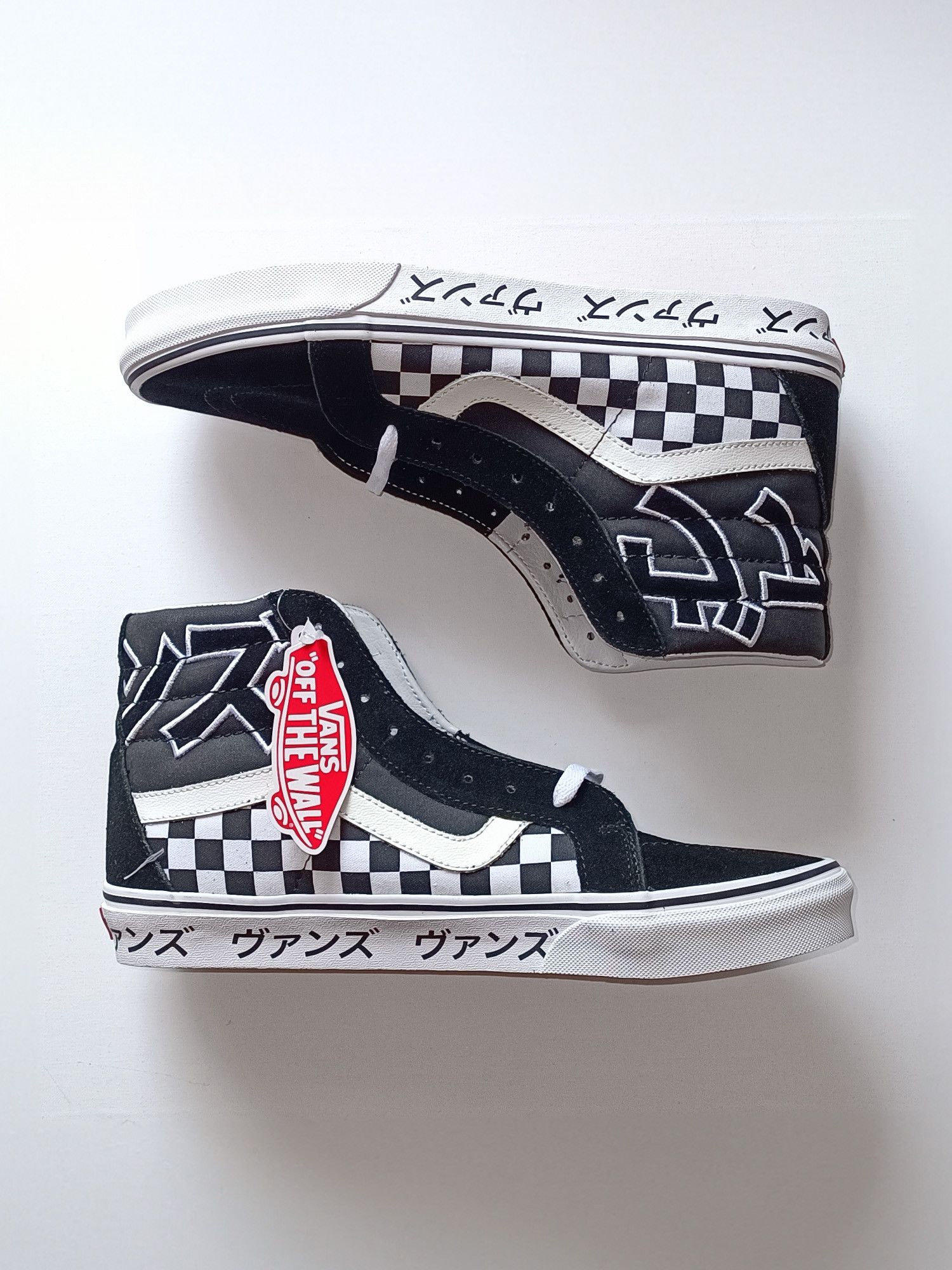 Vans Vans Sk8-Hi Reissue 2018 (Japanese Type) Black White Size US 11.5 / EU 44-45 - 3 Thumbnail