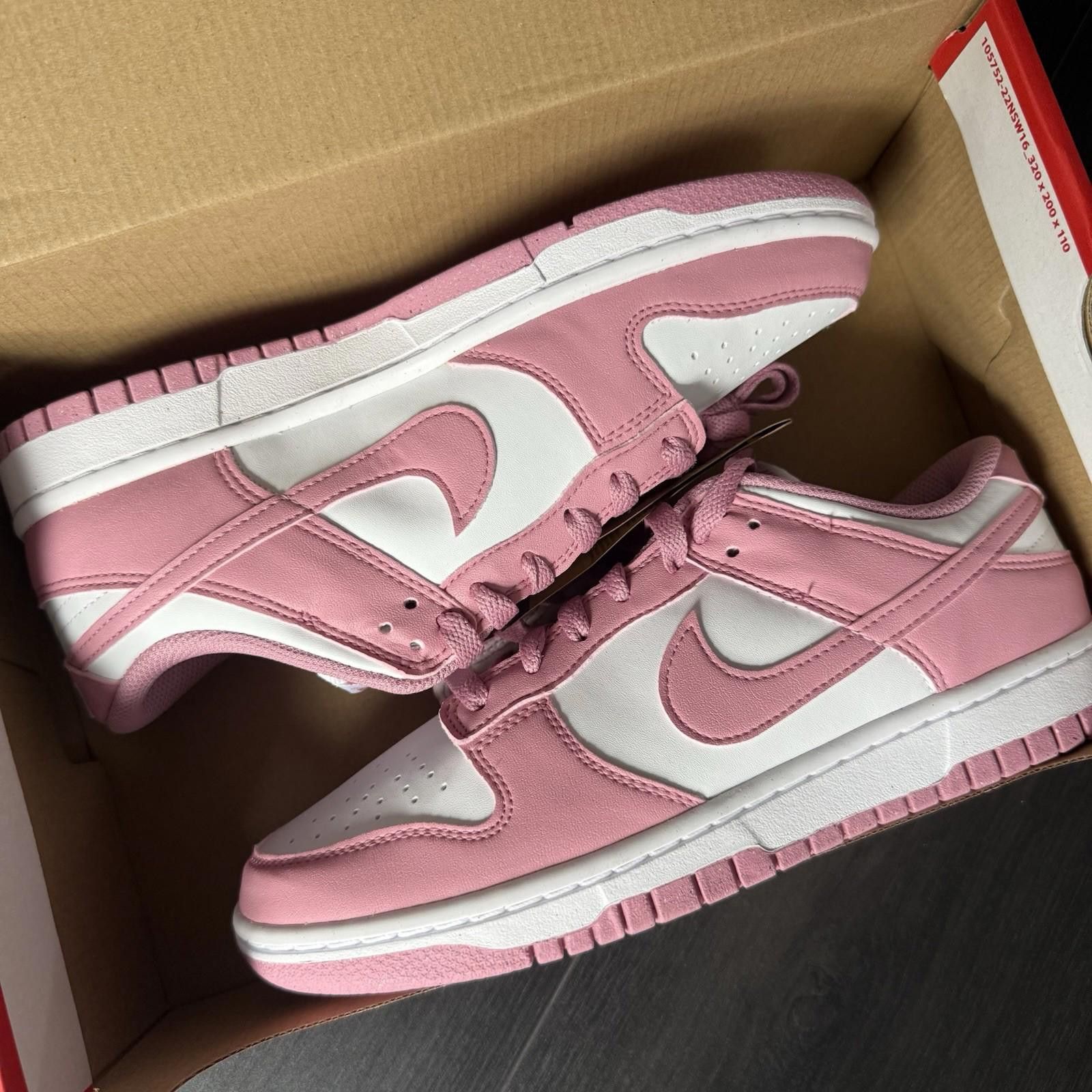 Nike Nike Dunk Low Next Nature Pink Women’s 8.5 Size US 8.5 / IT 38.5 - 1 Thumbnail
