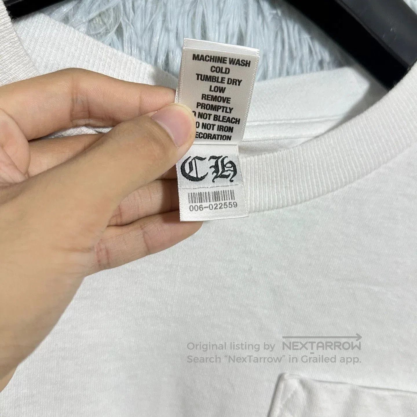 Chrome Hearts chrome hearts long sleeve t-shirt white. Size US S / EU 44-46 / 1 - 8 Thumbnail