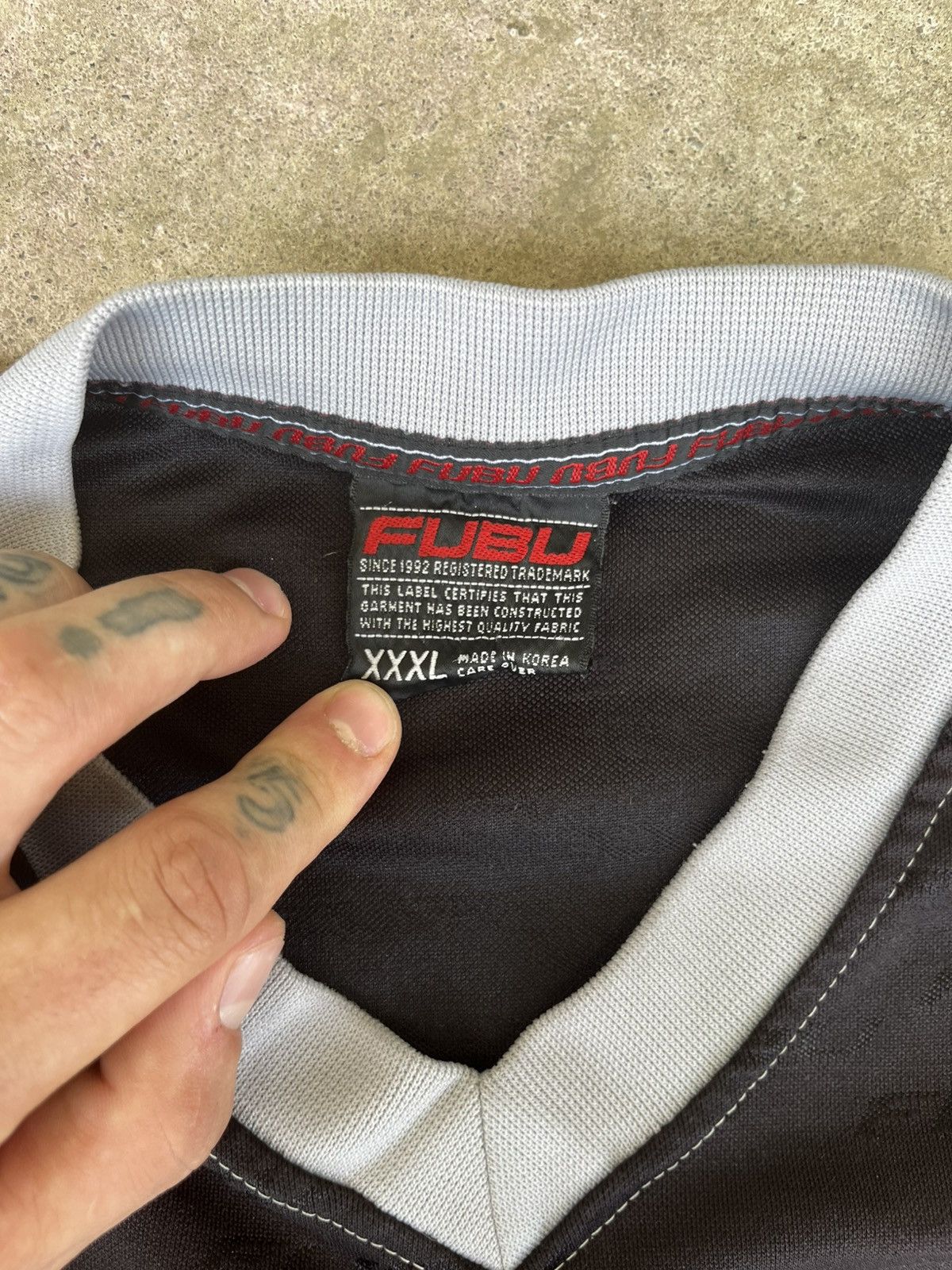 Fubu Crazy Vintage Fubu Jersey XXXL 92’ Size US XXL / EU 58 / 5 - 6 Thumbnail