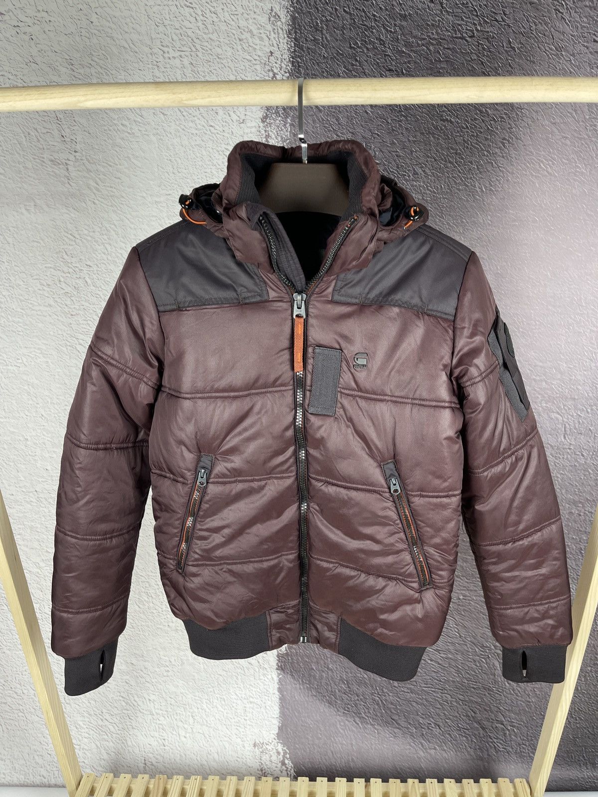 G-Star G-Star Raw Whistler HDD bomber jacket in purple Size US M / EU 48-50 / 2 - 2 Thumbnail