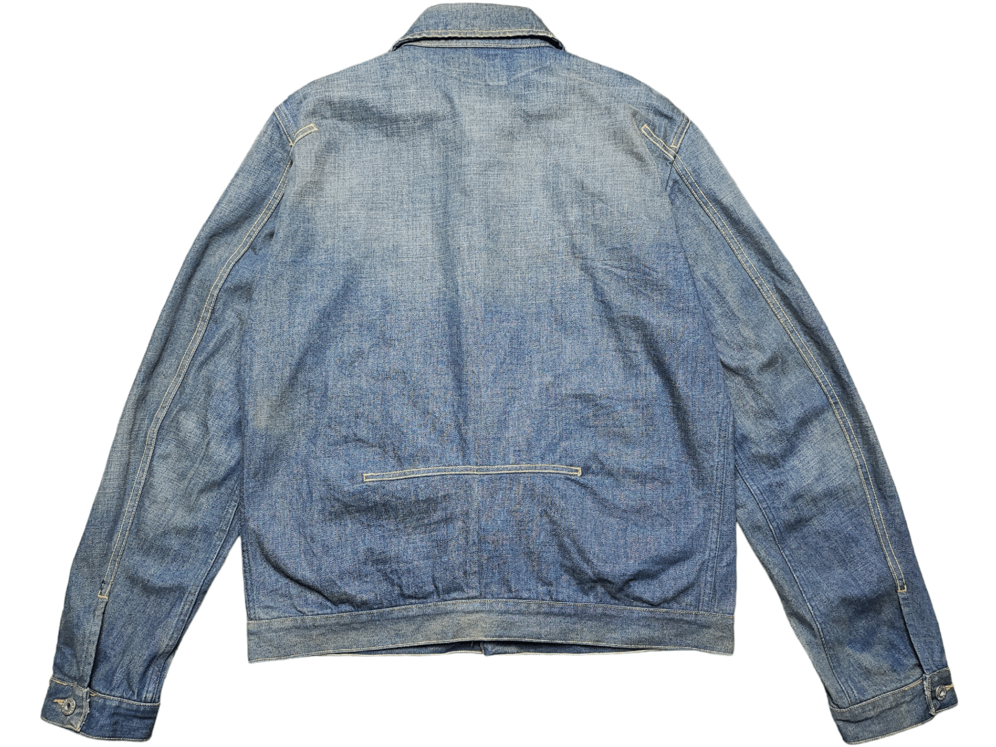 Diesel Vintage 90s Diesel Denim Jacket Button Trucker Jacket Medium Size US M / EU 48-50 / 2 - 2 Thumbnail