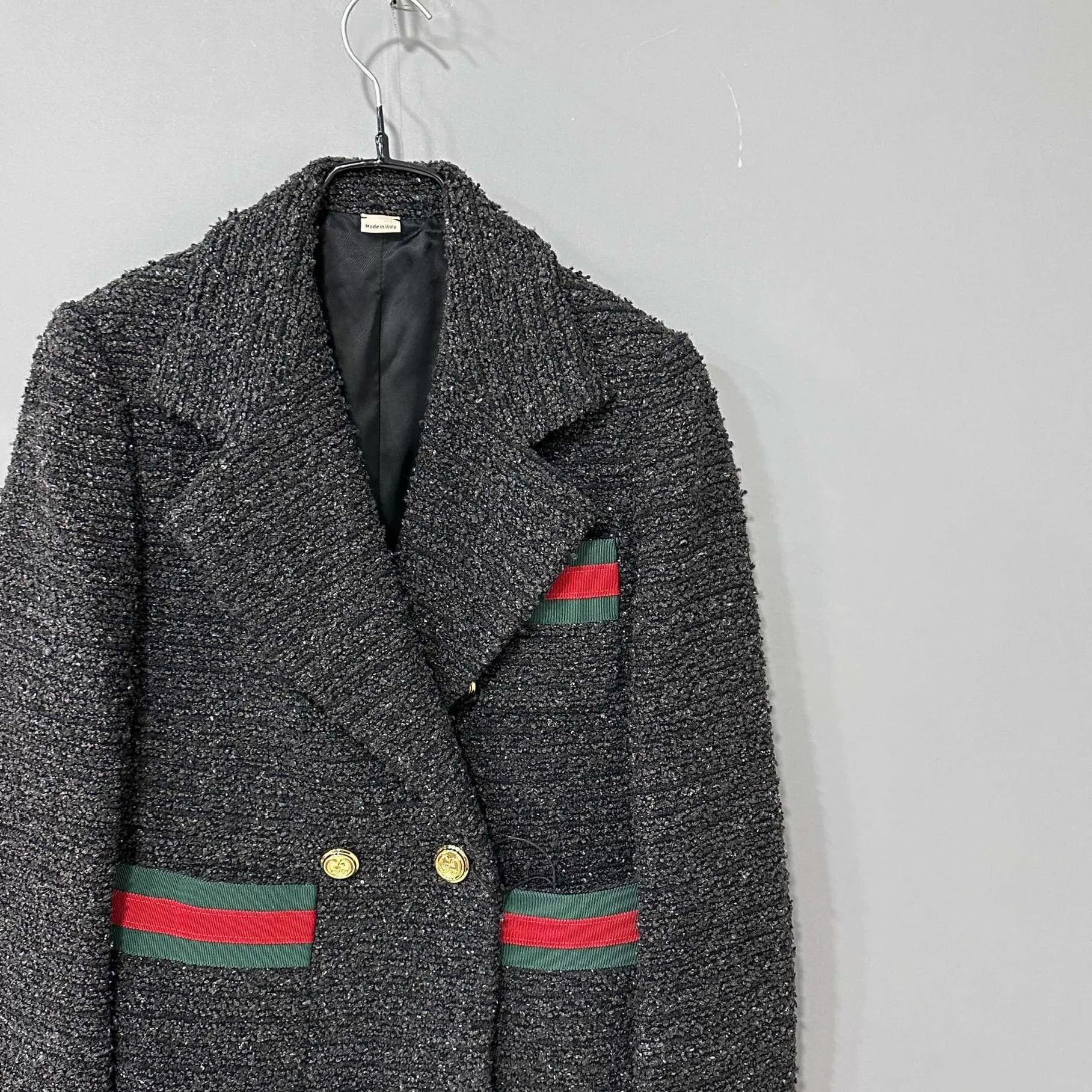 Gucci Gucci tweed double breasted coco jacket size 38 Size XS / US 0-2 / IT 36-38 - 2 Thumbnail
