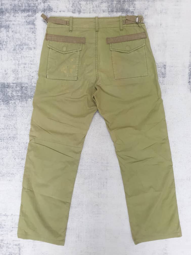 Margaret Howell Margaret Howell green olive pant Size US 29 - 13 Thumbnail