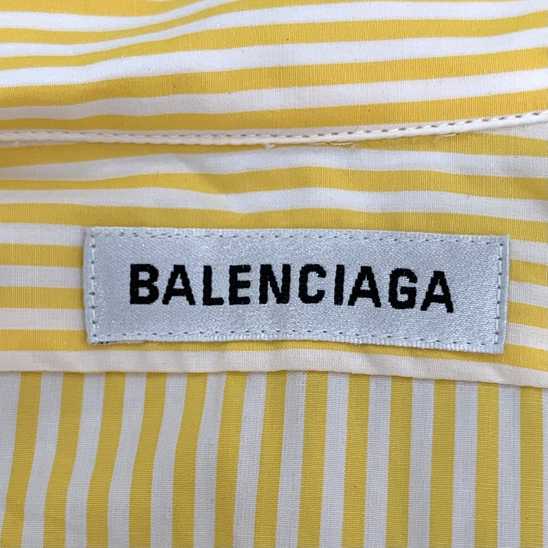 Balenciaga Balenciaga Letter Printed striped shirt Size XXS / US 00 / IT 34 - 7 Thumbnail