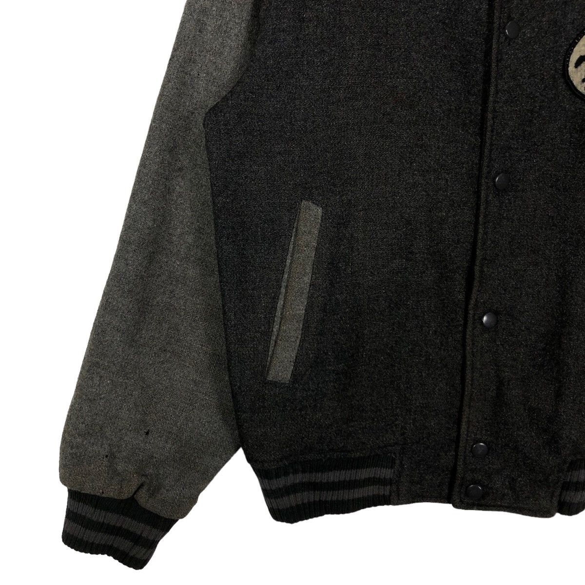 Japanese Brand Vtg Bomber Varsity Jacket Ten Carat Japan Made Issey Miyake Size US L / EU 52-54 / 3 - 3 Thumbnail