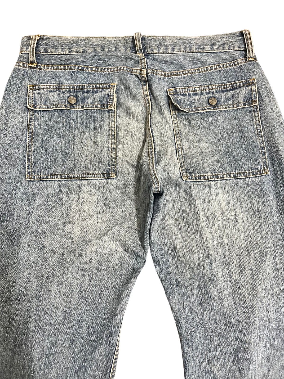 Jun Takahashi × Uniqlo × Vintage Vintage Uniqlo Bush Pants Jeans Size US 34 / EU 50 - 6 Thumbnail