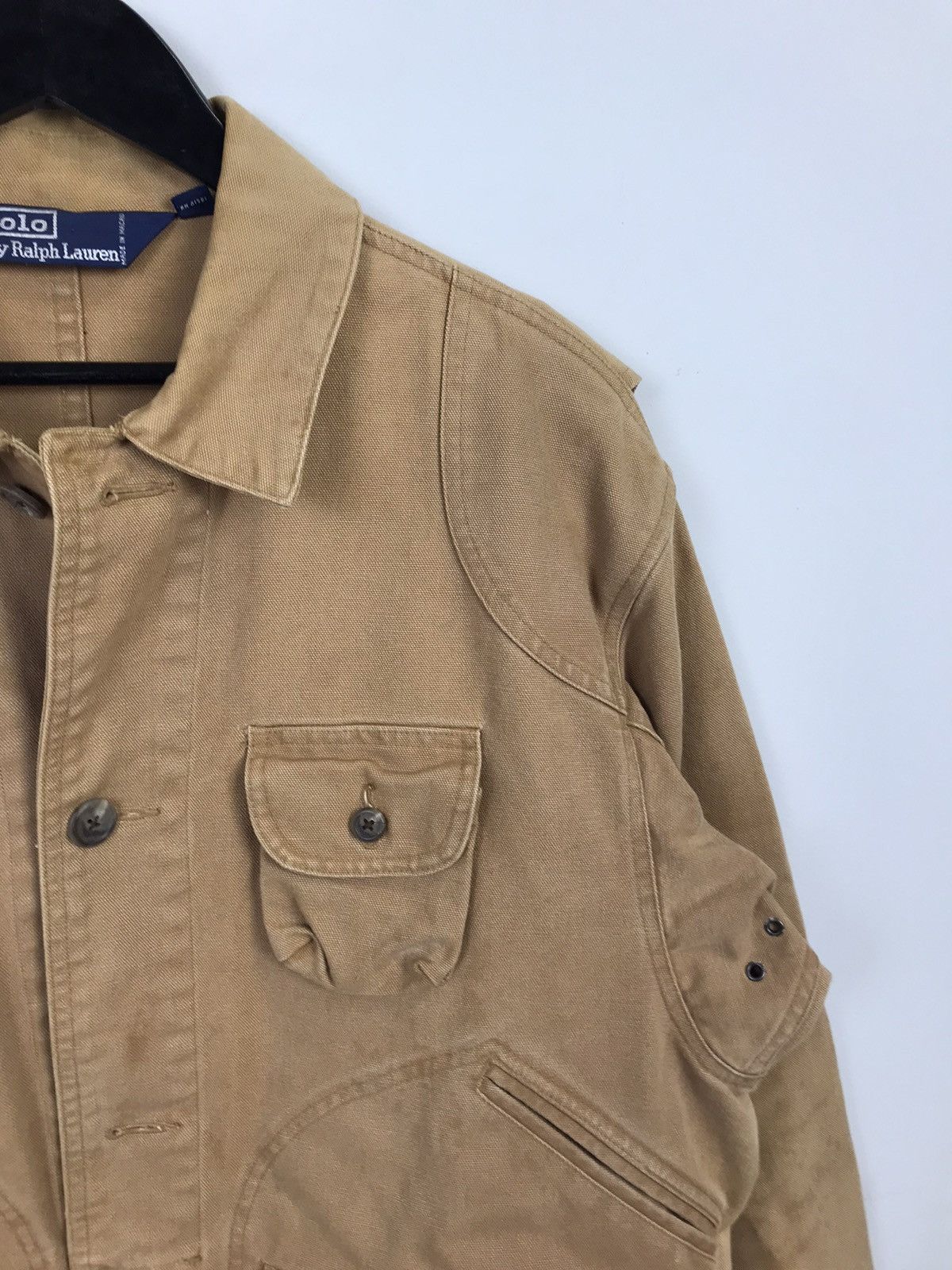 Polo Ralph Lauren Polo Ralph Lauren Canvas Hunting/Shoot Corduroy Trim Jacket Size US M / EU 48-50 / 2 - 6 Thumbnail