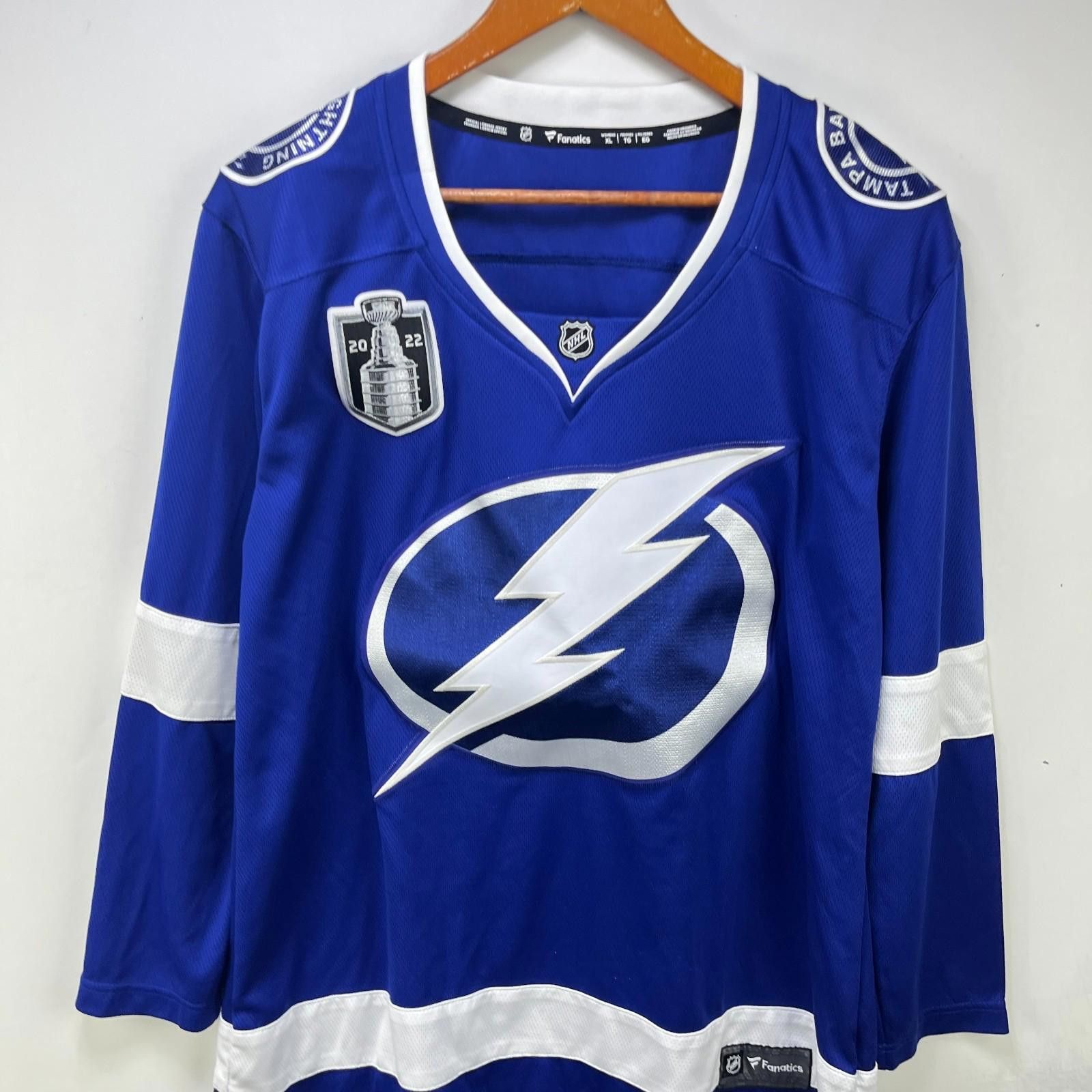Other Tampa Bay Lightning Fanatics Jersey Womens XL 2022 Finals Size ONE SIZE - 2 Thumbnail