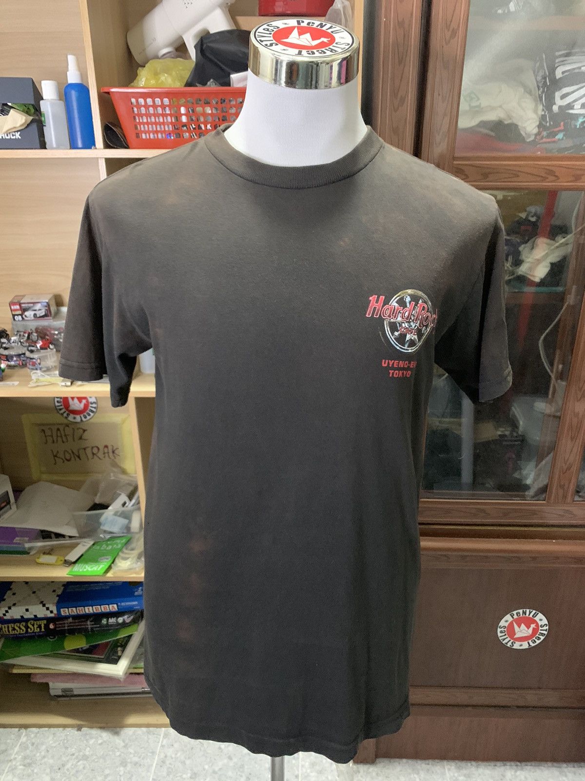 Hard Rock Cafe × Vintage Combo Hard Rock Tokyo Big Motorcycle Discolouration Size US S / EU 44-46 / 1 - 9 Thumbnail