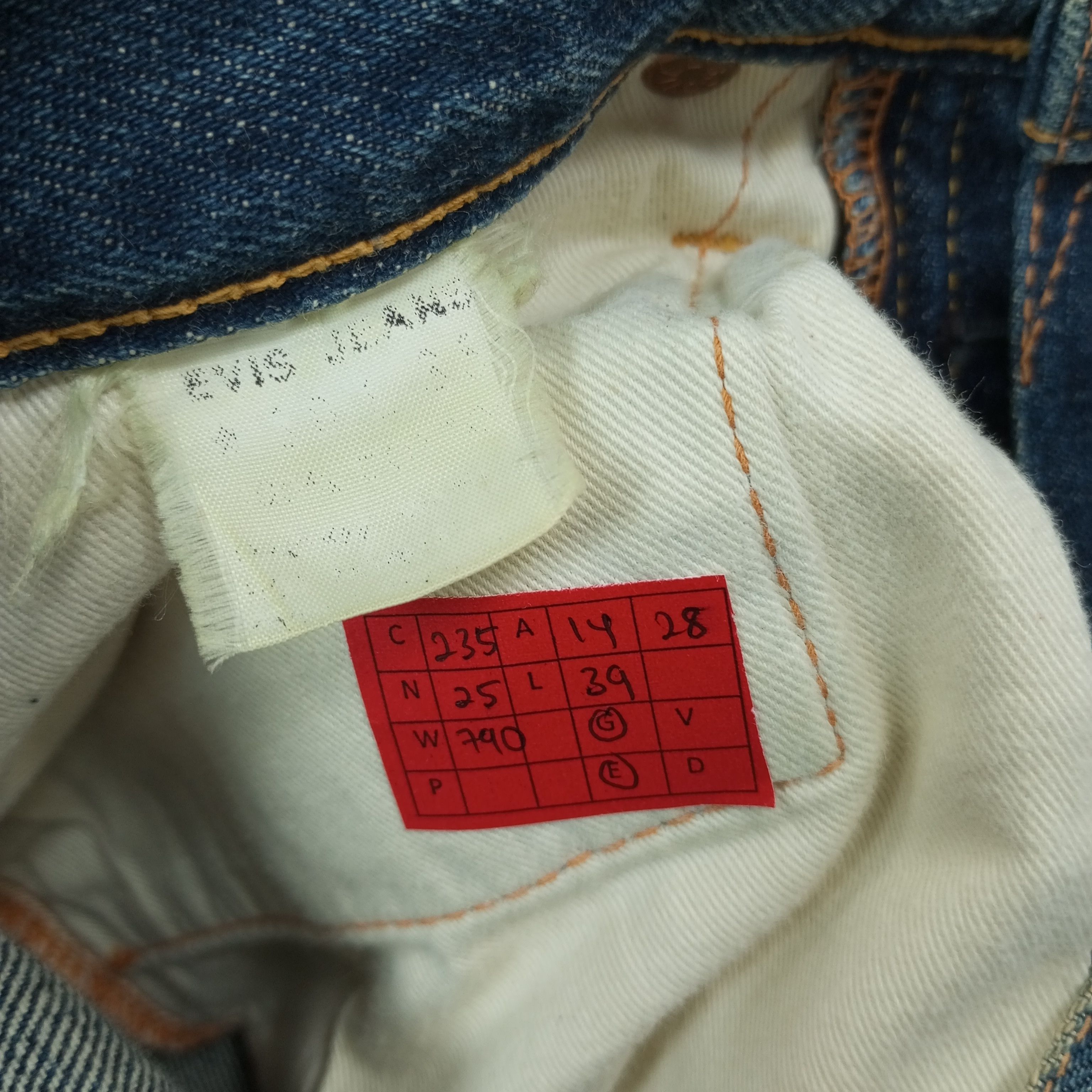 Evisu Vintage Evis Japanese Brand Custom Daicock Jeans c235n25 Size US 28 / EU 44 - 14 Thumbnail