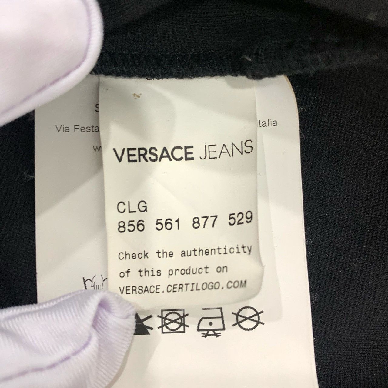 Versace Versace Hot-Fix Rhinestone Pattern Black Round Neck Dress Size XS / US 0-2 / IT 36-38 - 7 Thumbnail