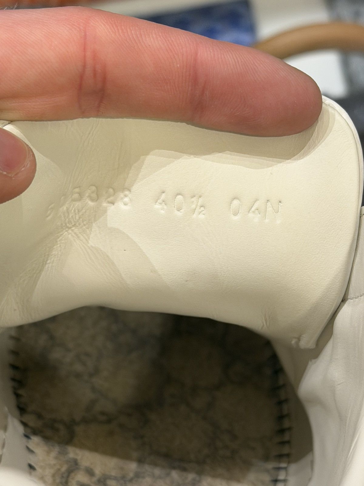 Gucci Gucci Ace Leather Sneaker “Loved” - White Size US 7.5 / EU 40-41 - 7 Thumbnail