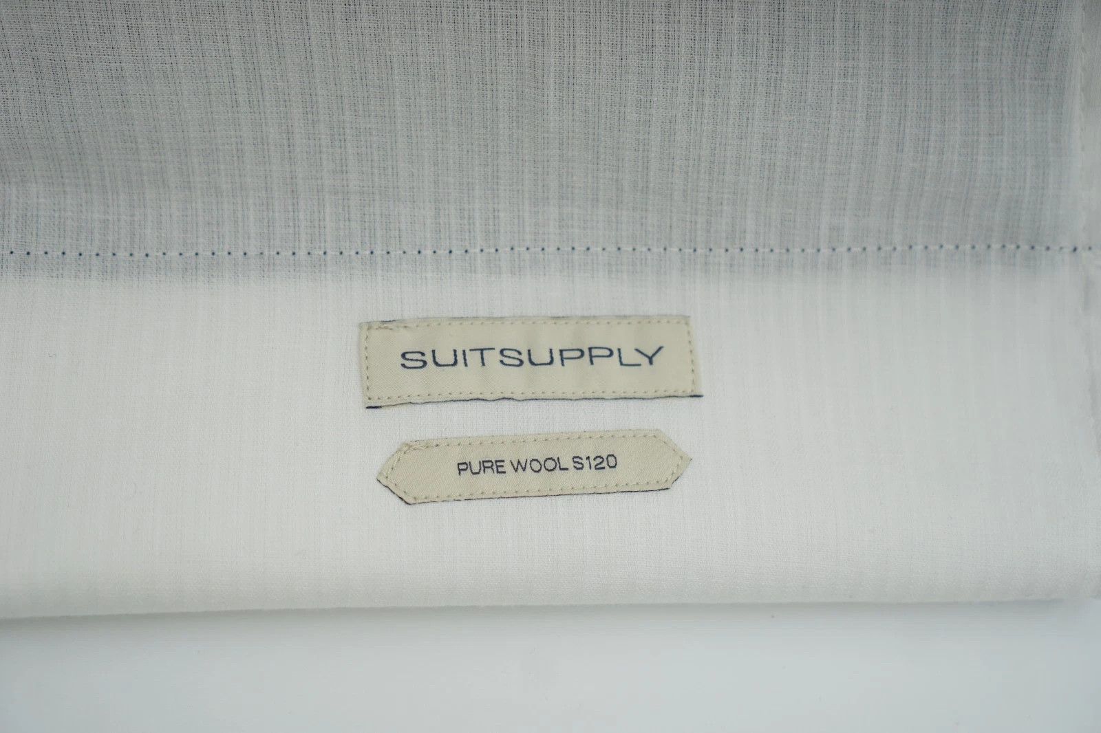 Suitsupply Men Suitsupply Trousers Navy Ames Pleat ES Wool US36 JNJ423 Size 36R - 5 Thumbnail