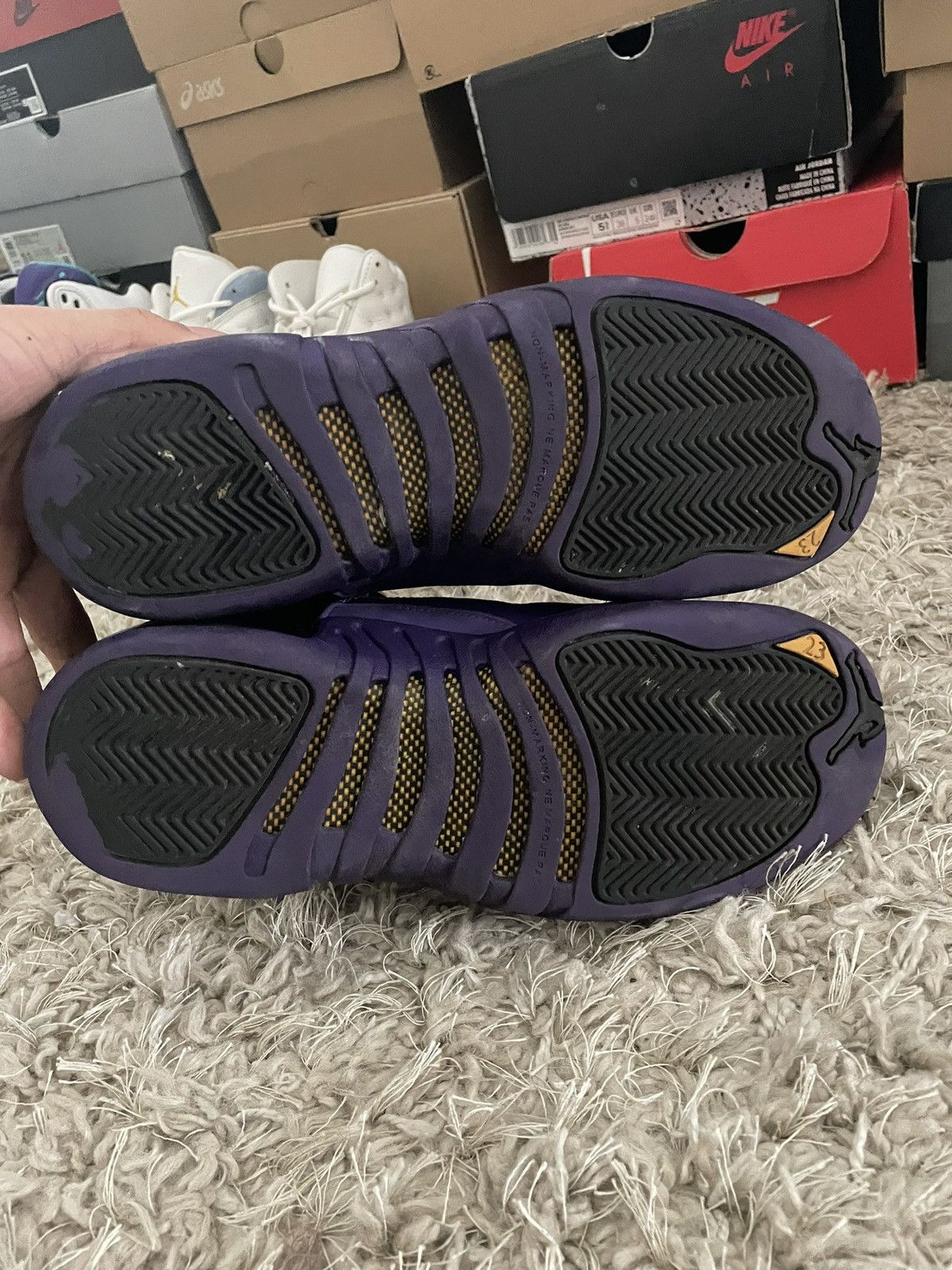Jordan Brand Jordan 12 Field Purple Size US 7 / EU 40 - 7 Thumbnail