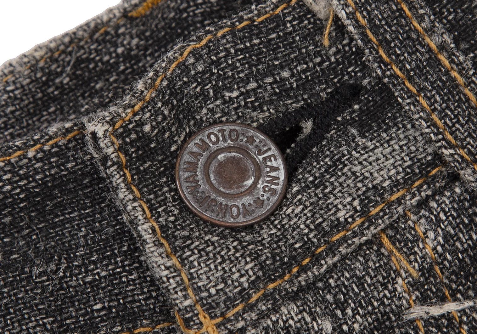 Yohji Yamamoto Yohji Yamamoto Coarse Weave Linen Jeans Pants Size US 32 / EU 48 - 5 Thumbnail
