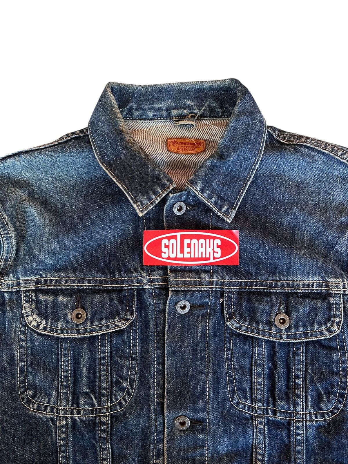 45rpm Vintage 45 RPM Japan denim jacket Size XS / US 0-2 / IT 36-38 - 2 Thumbnail