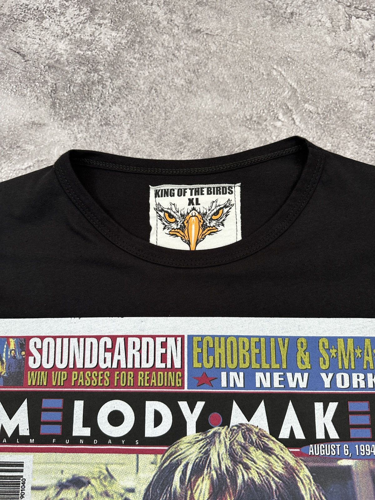Band Tees Oasis Melody Maker 1994 T-Shirt Men’s Cotton Size L Size US L / EU 52-54 / 3 - 5 Thumbnail
