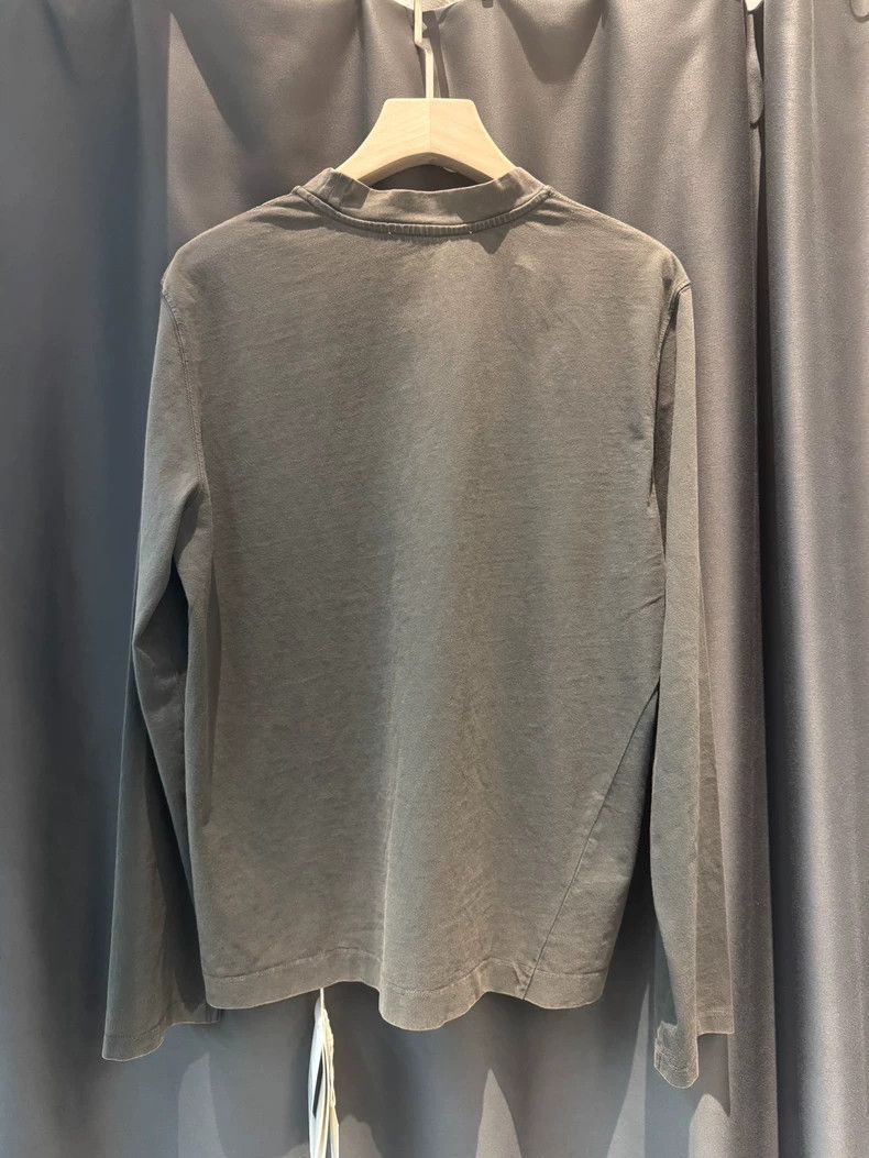 Our Legacy Our Legacy size50 Gray water-washed round-neck long-sleeved Size US M / EU 48-50 / 2 - 2 Thumbnail