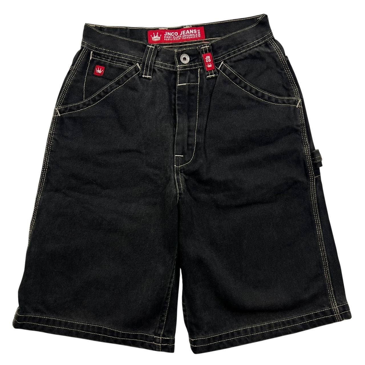 JNCO Vintage Jnco Crown Carpenter Denim Shorts / Jorts - Waist 27 Size US 27 - 2 Thumbnail