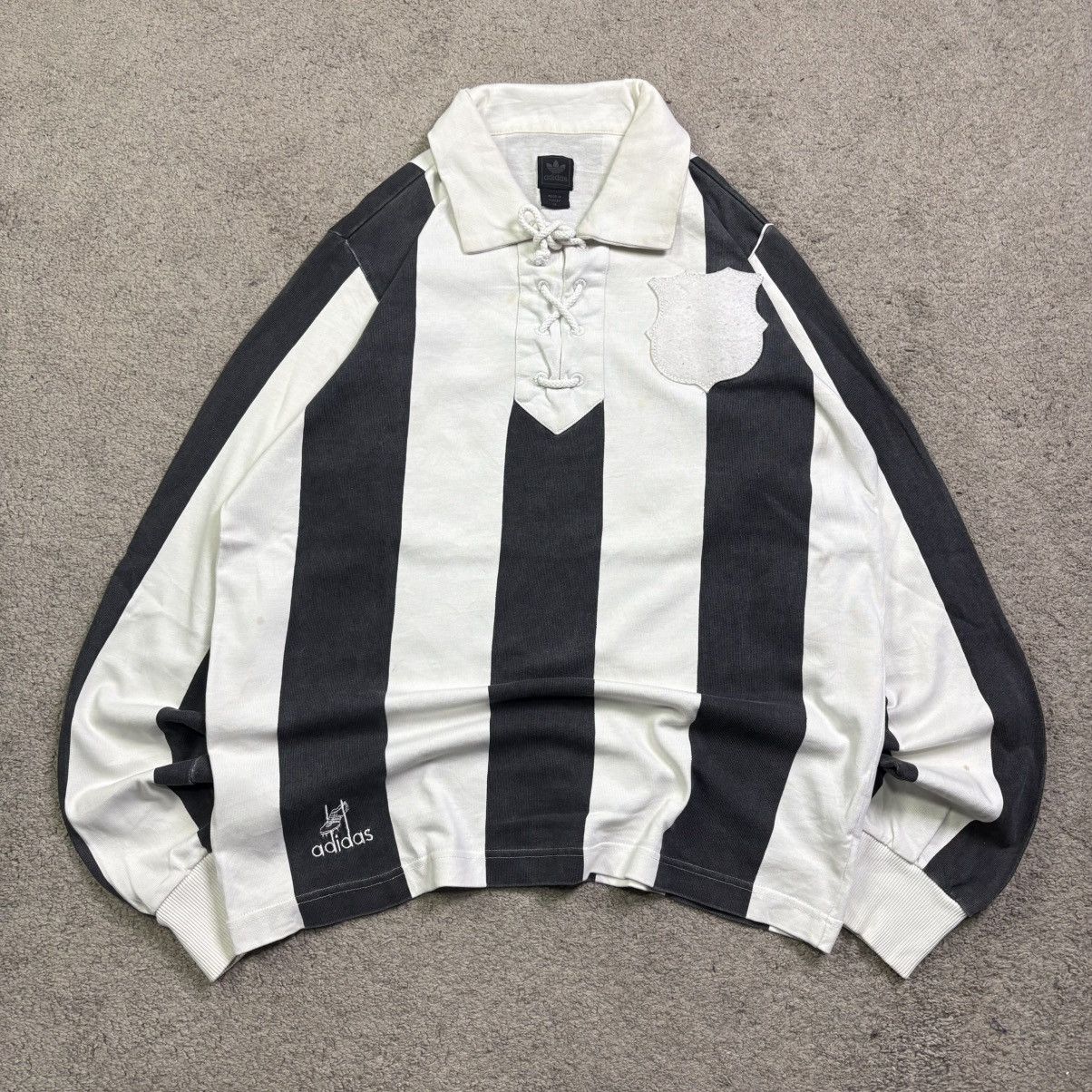 Adidas adidas football vintage longsleeve Size US M / EU 48-50 / 2 - 1 Thumbnail