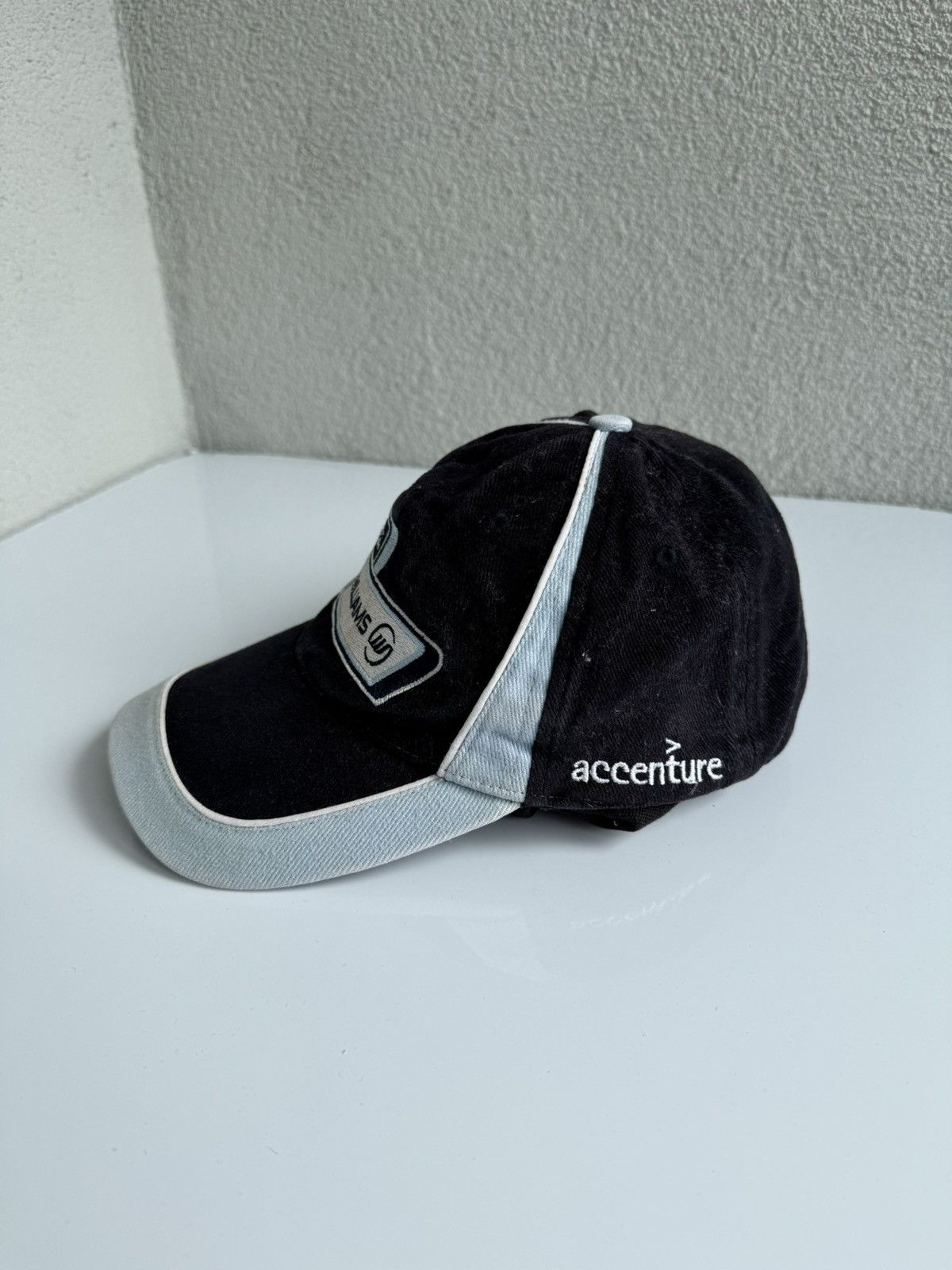 Vintage At&t Williams F1 Formula 1 Navy Cap Size ONE SIZE - 2 Thumbnail