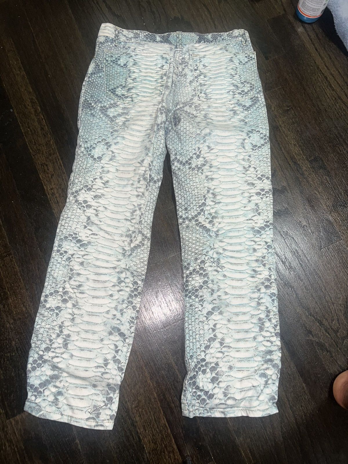 Roberto Cavalli Vintage Roberto Cavalli A/W 2002 Snake Print Size 28" / US 6 / IT 42 - 3 Thumbnail