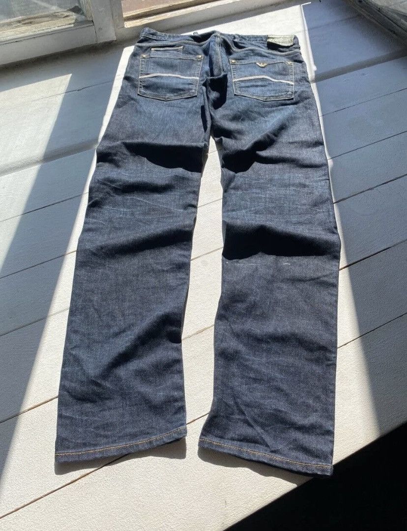 Armani Armani Jeans Designer Luxury Straight Pants 34 size vntg Size US 34 / EU 50 - 1 Thumbnail