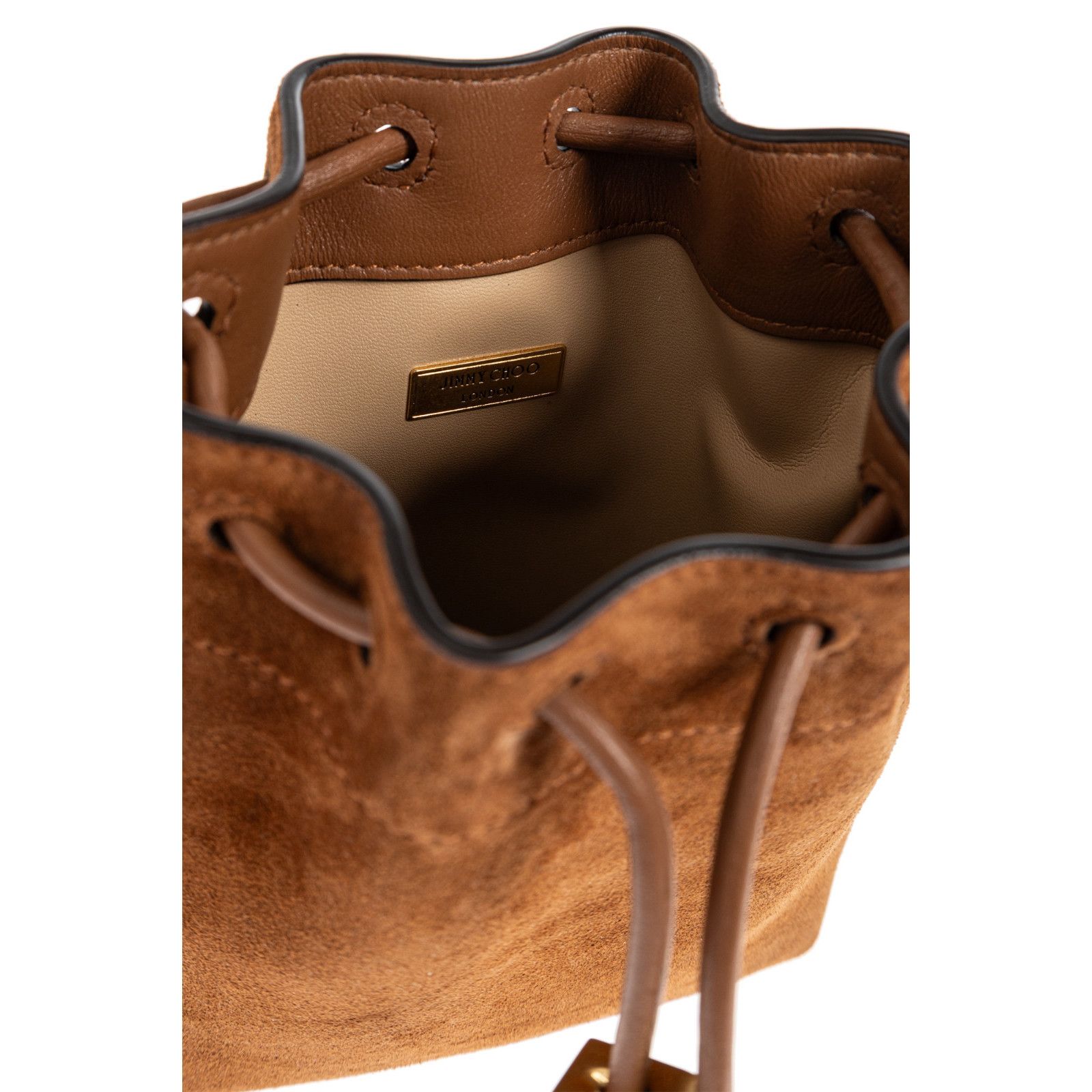 Jimmy Choo JIMMY CHOO Bon Bon Sue Tan Shoulder Bag New And Authentic Size ONE SIZE - 4 Thumbnail