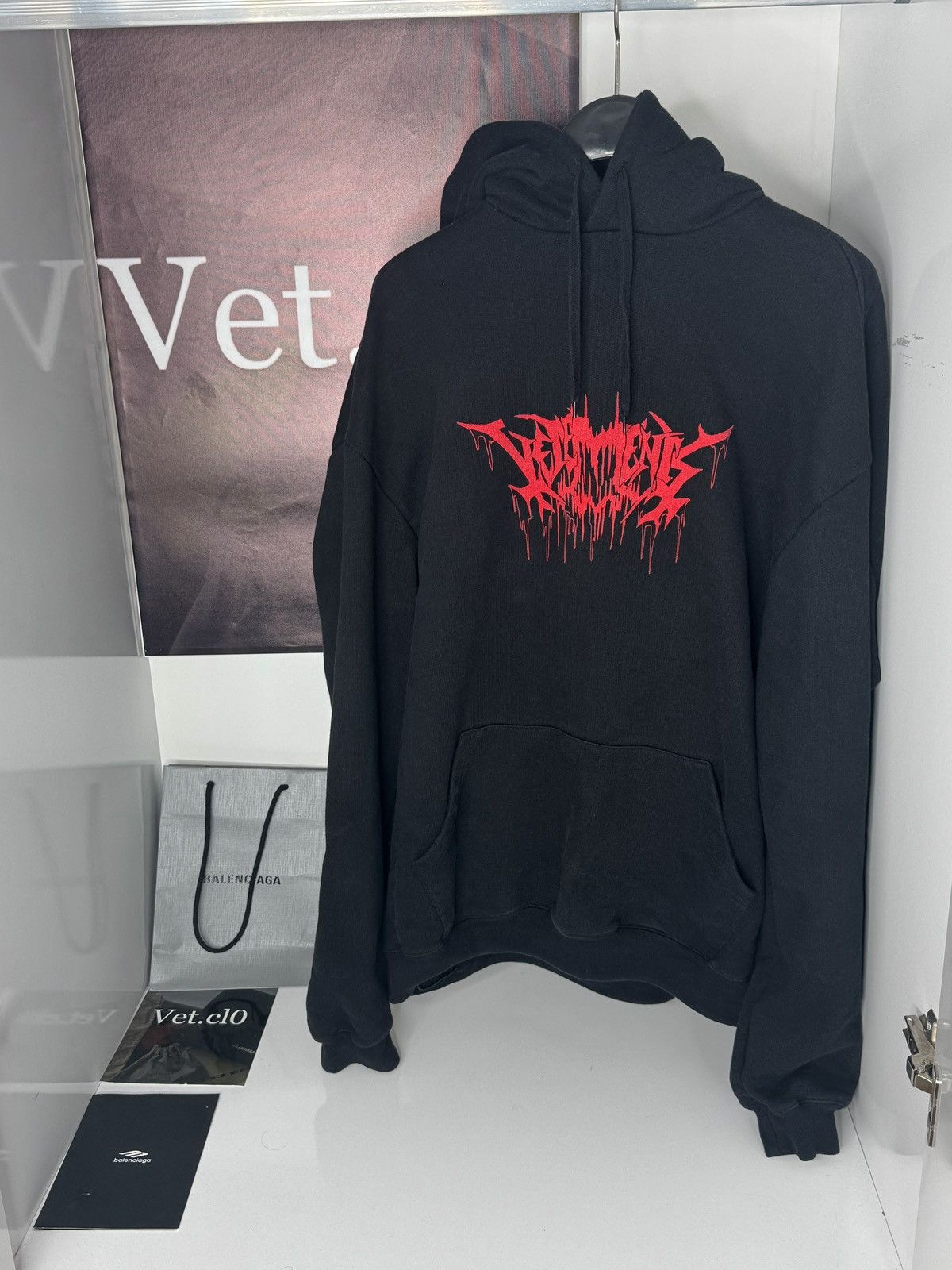 Vetements ⛔️ Vetements metal tour hoode black XS Size US XS / EU 42 / 0 - 1 Thumbnail