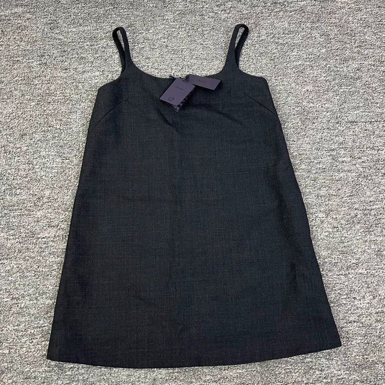 Prada Prada Dark blue strap dress Size XS / US 0-2 / IT 36-38 - 1 Thumbnail