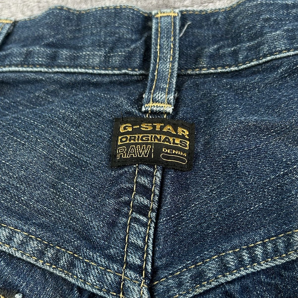 G-Star Navy G star shirts jorts mini logo denim pants Size US 31 - 7 Thumbnail