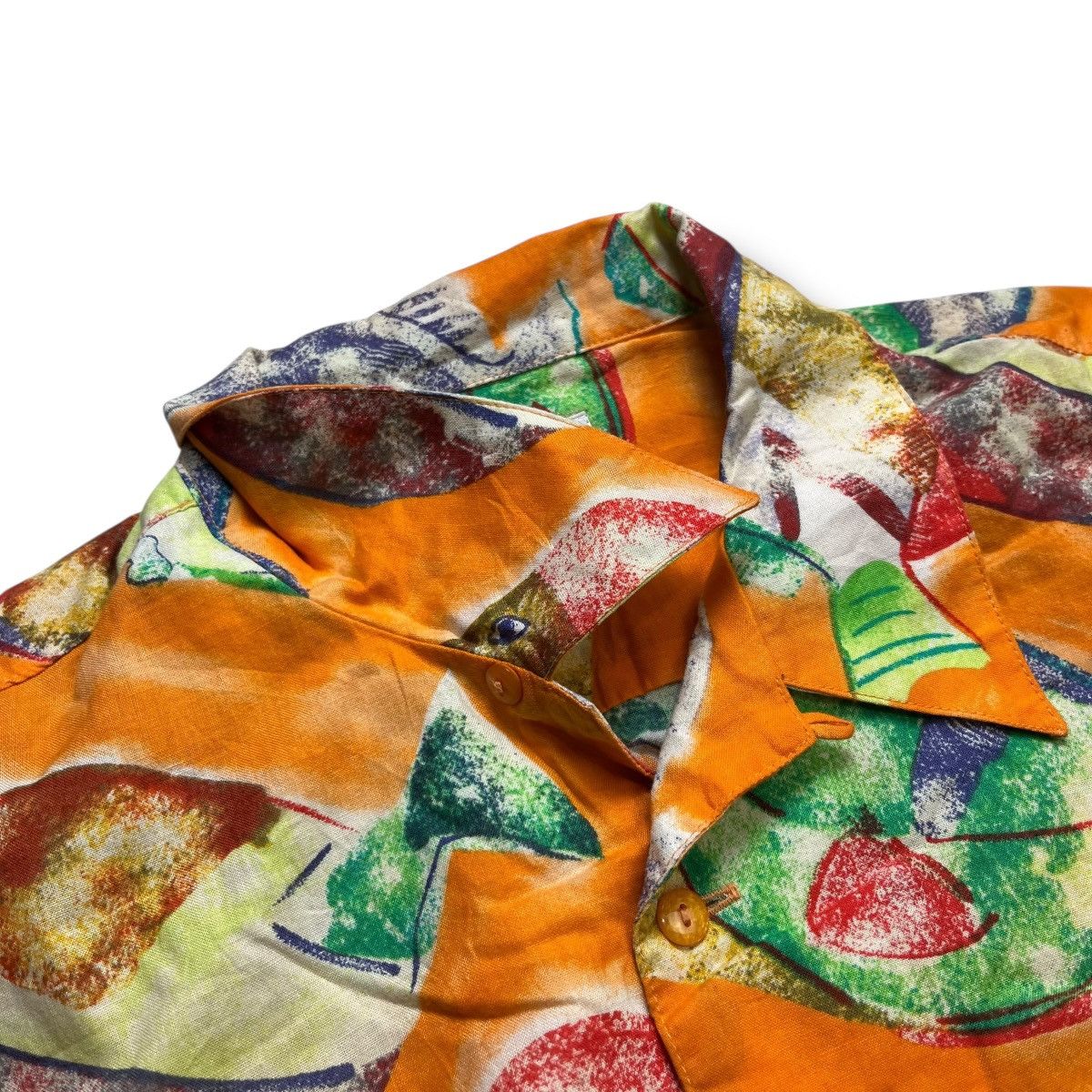 Fiorucci fiorucci loop collar hawaiian style issey miyake yohji Size US M / EU 48-50 / 2 - 5 Thumbnail