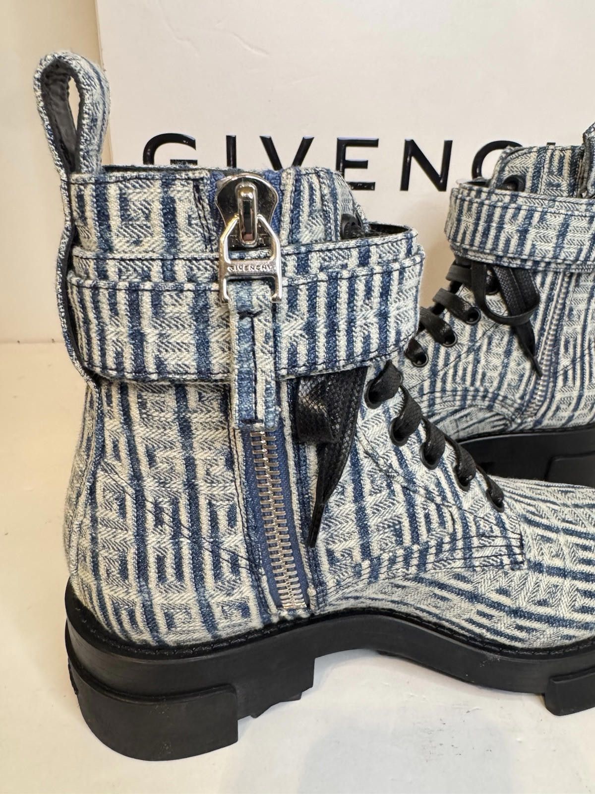 Givenchy Givenchy 4G Denim Terra Boots Size 35.5/US5.5 W/Box Size US 5.5 / IT 35.5 - 4 Thumbnail
