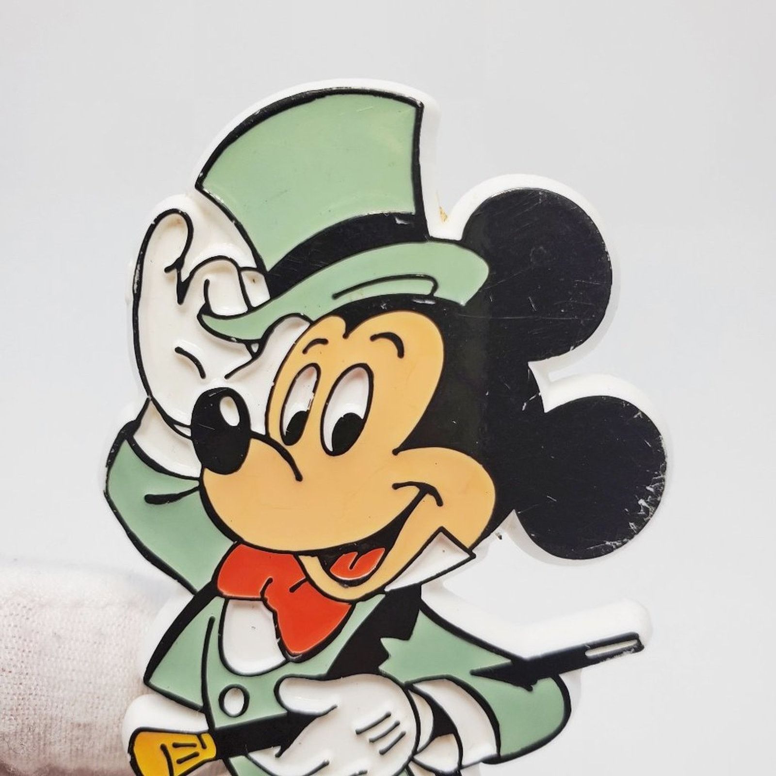 Disney Rare H2F Disney Great Ice Odysseys VTG Plastic Mickey Pin Size ONE SIZE - 3 Thumbnail