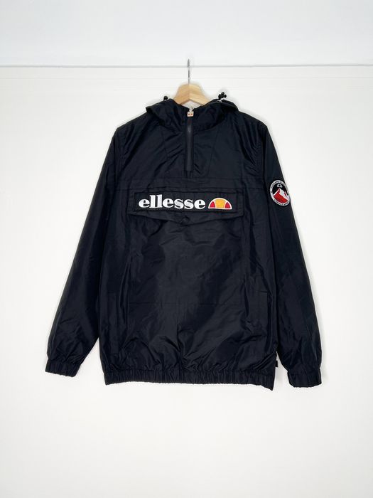 Ellesse Men's Mont 2 Overhead Jacket, Black