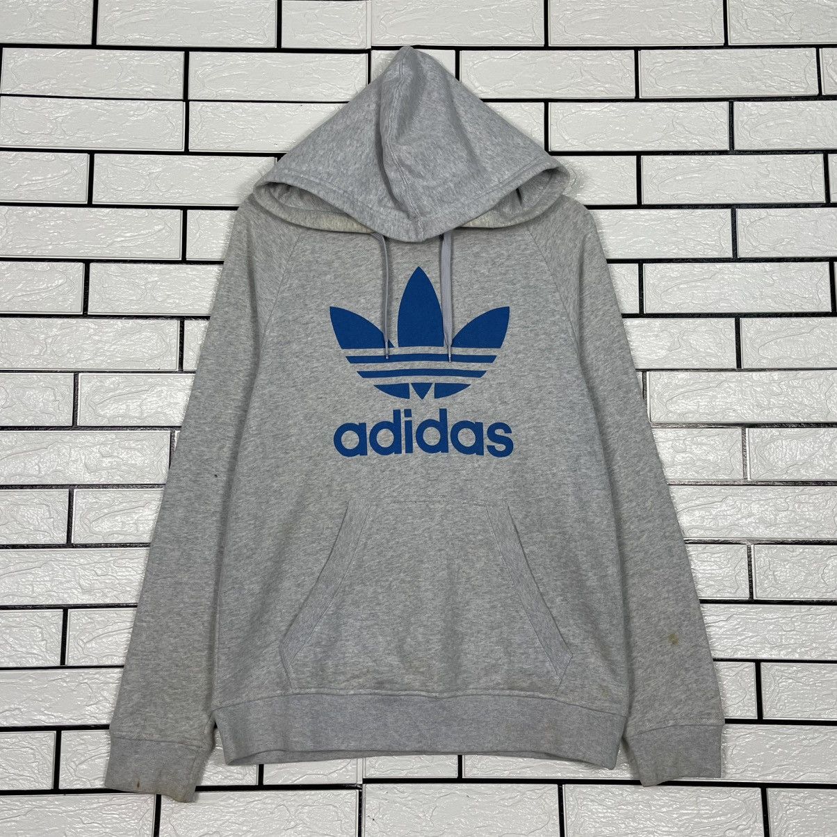 Adidas Adidas Big Logo Pullover Hoodie Size US S / EU 44-46 / 1 - 1 Thumbnail
