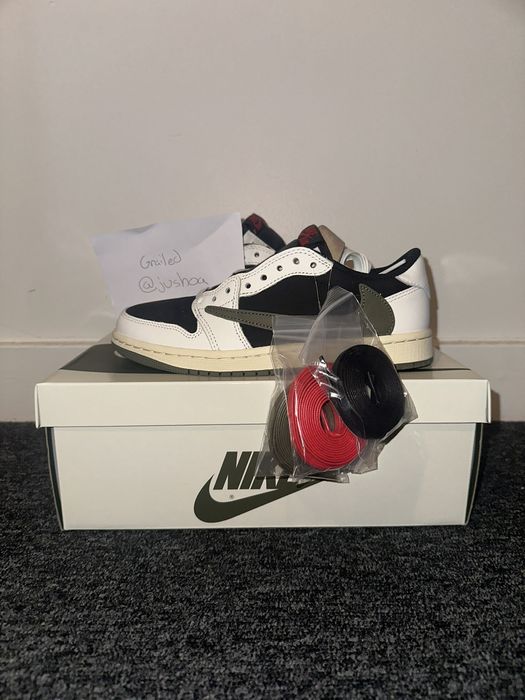 Travis scott jordan 1 hot sale grailed