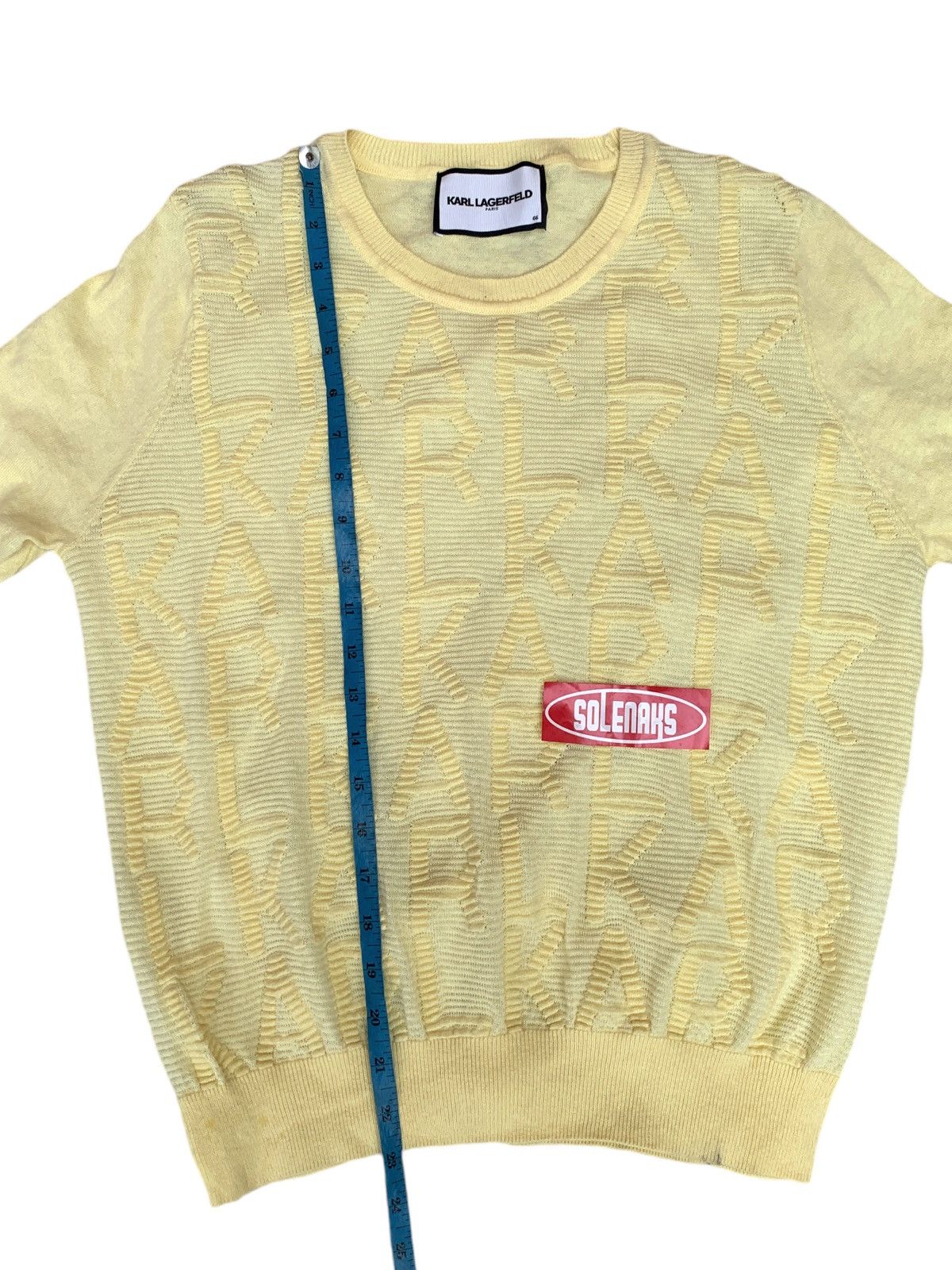 Karl Lagerfeld Karl lagerfeld paris short sleeve sweater Size S / US 4 / IT 40 - 4 Thumbnail