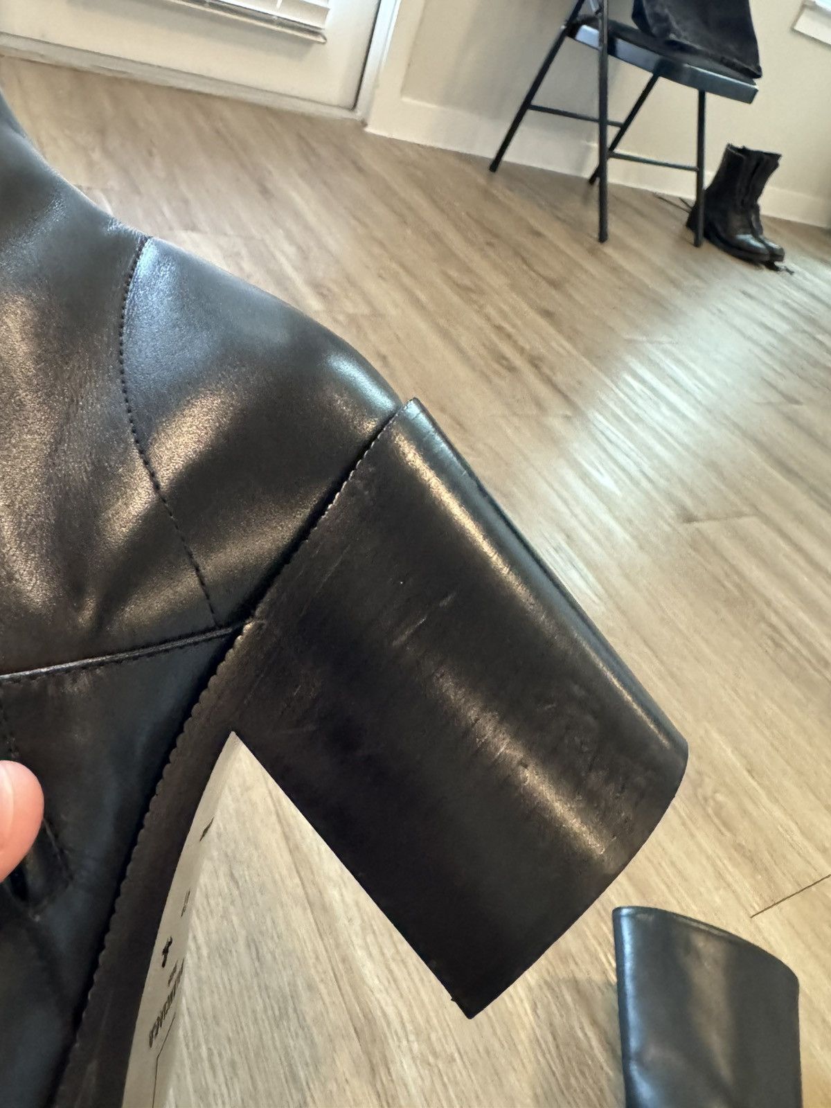Balenciaga Balenciaga SS17 square toe heel boots Size US 8 / EU 41 - 12 Thumbnail