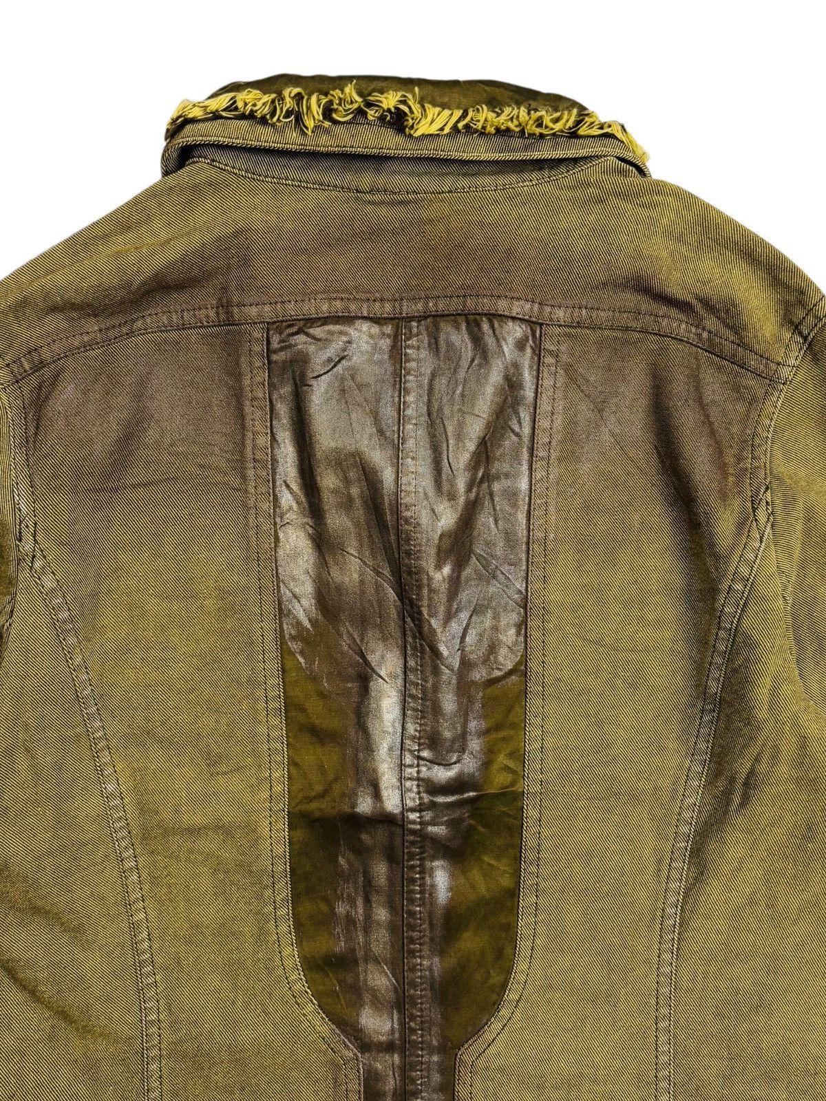 If Six Was Nine 2000s Intellection - Apoaclypse Style Denim Jacket Size M / US 6-8 / IT 42-44 - 6 Thumbnail