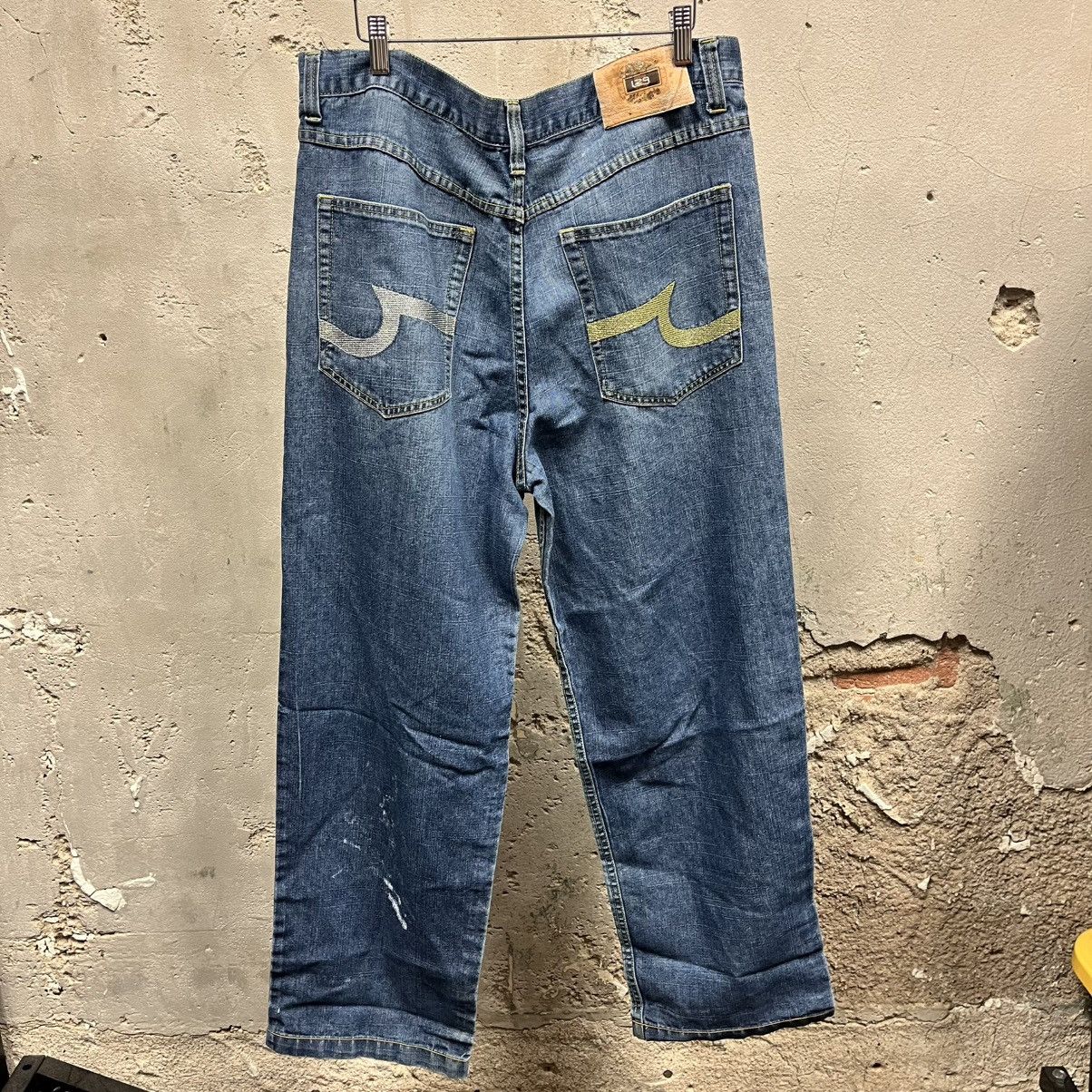 Other Lot29 Men's Y2K Vintage Baggy Embroidered Relaxed Fit Jeans Size US 36 / EU 52 - 1 Thumbnail
