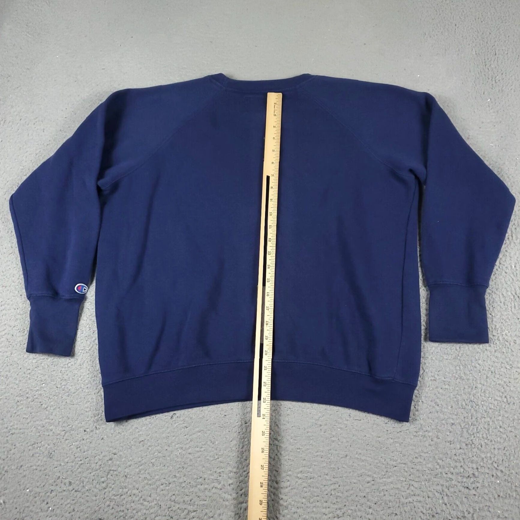 Champion Womens Sweater Champion Large XL Blue Casual Pullover Sweatshirt Size L / US 10 / IT 46 - 5 Thumbnail
