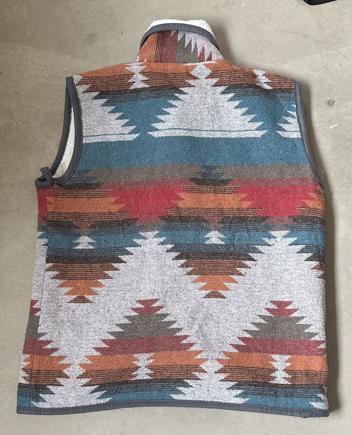 Vintage VINTAGE NAVAJO FLEECE INNER VEST Size US M / EU 48-50 / 2 - 8 Thumbnail